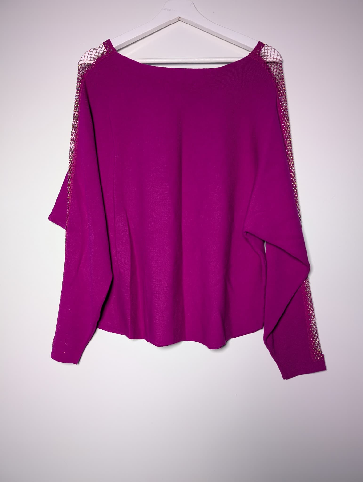Anthea Crawford Ruffle Sleeve Blouse Burgundy Size 16 — photo 11 of 12