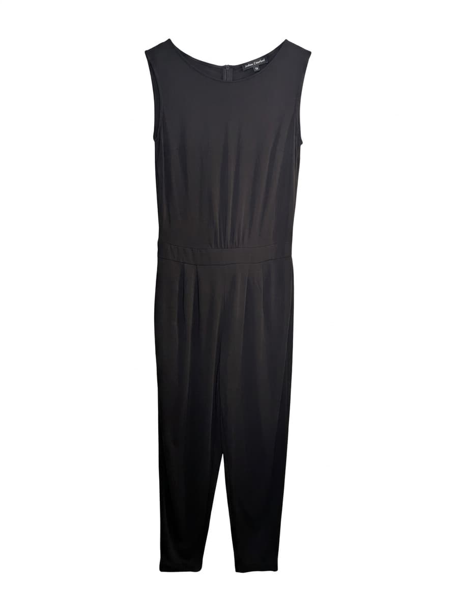 Anthea Crawford Sleeveless Jumpsuit - Black Women's Size 12 — photo 1 of 6