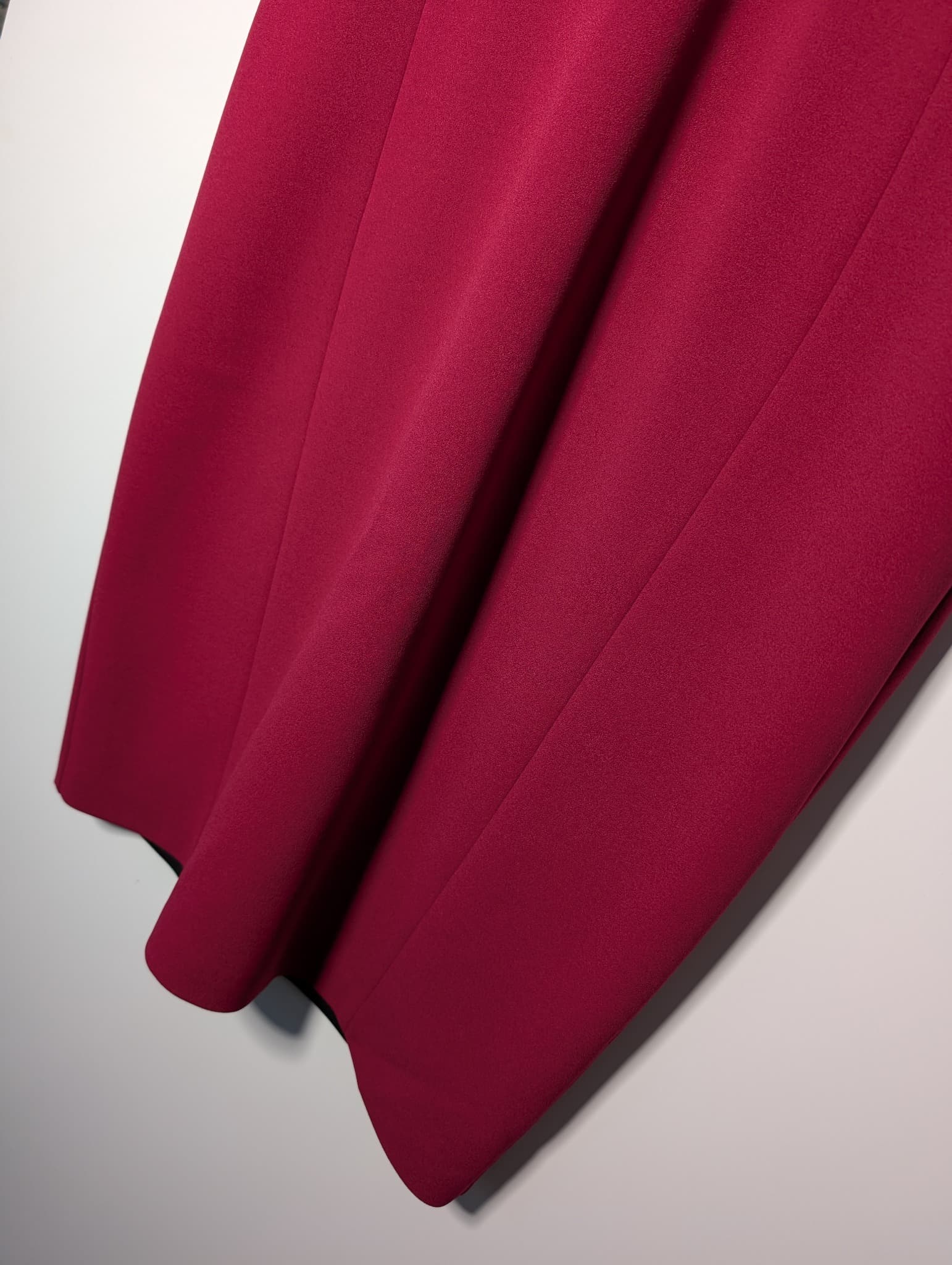 Anthea Crawford V-Neck Sheath Dress Magenta Size 18 — photo 3 of 8