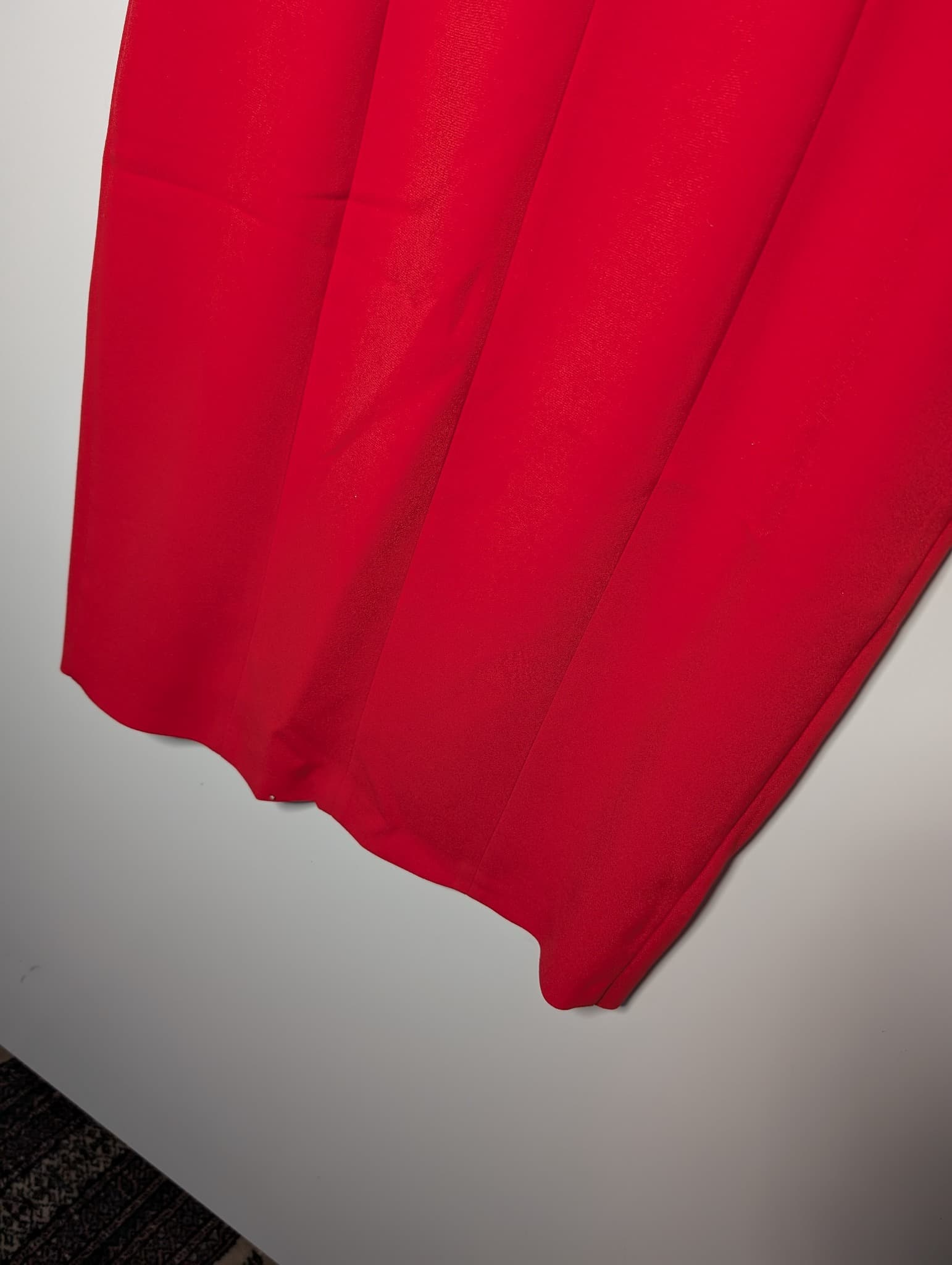 Anthea Crawford V-Neck Sleeveless Sheath Dress Red Size 18 — photo 3 of 7