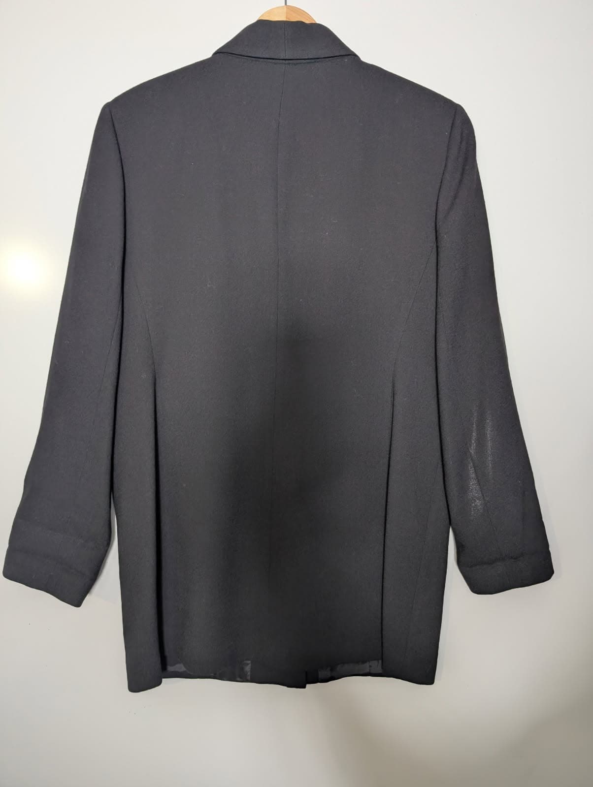 Anthea Crawford Women's Blazer - Pure New Wool Black Size 14 — photo 2 of 7