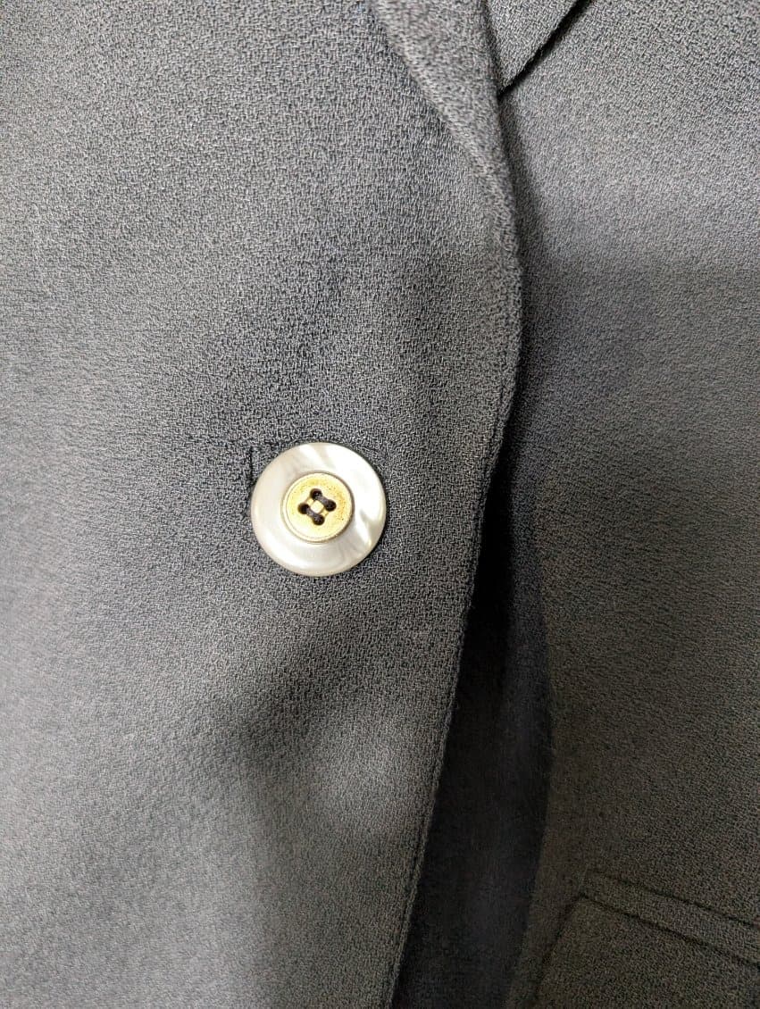 Anthea Crawford Women's Blazer - Pure New Wool Black Size 14 — photo 6 of 7