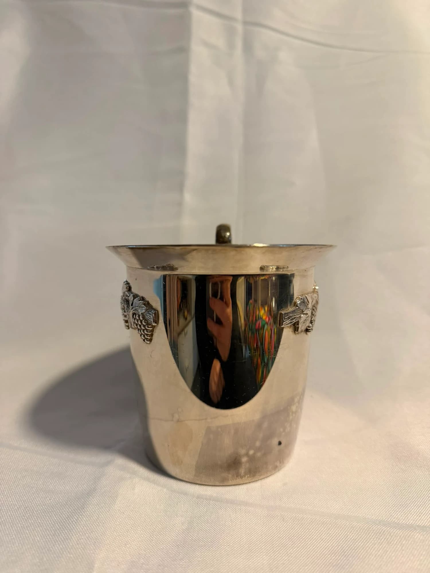 Antique EPNS Silver Plated Wine Bottle Coaster Pierced Fretwork Design — photo 4 of 7