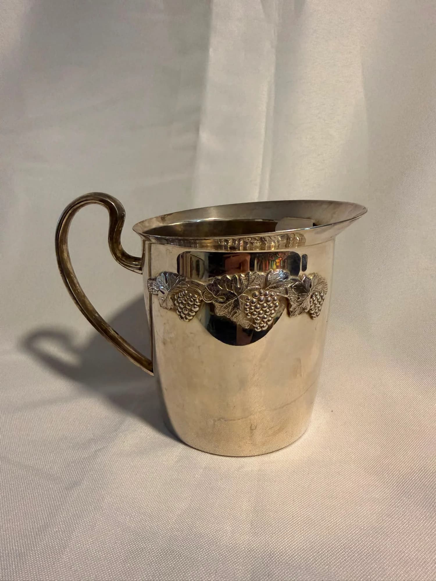 Antique EPNS Silver Plated Wine Bottle Coaster Pierced Fretwork Design — photo 7 of 7