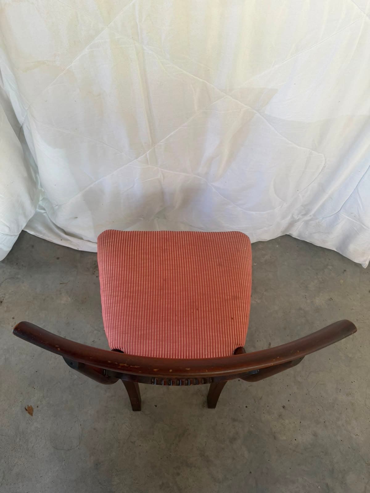 Antique Victorian Mahogany Dining Chair Balloon Back — photo 4 of 5