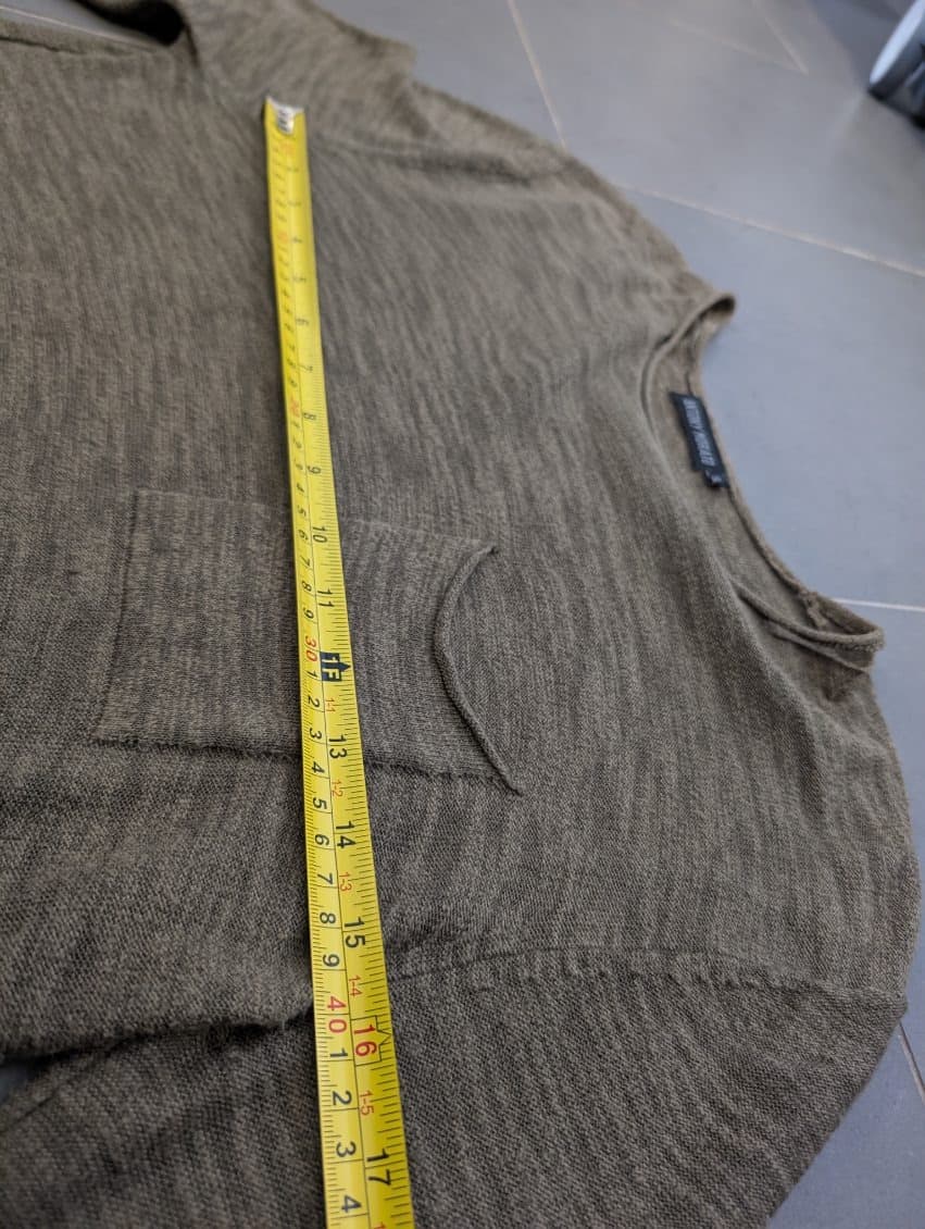 Antony Morato Men's Long Sleeve Crew Neck Pocket Sweater - Olive Green Size S — photo 3 of 9