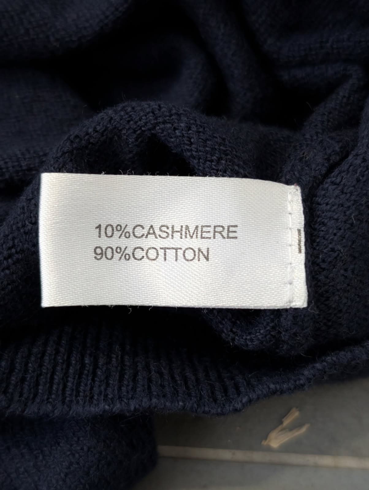 Arlington Milne Navy V-Neck Knit Top - Women's Size XS — photo 7 of 7