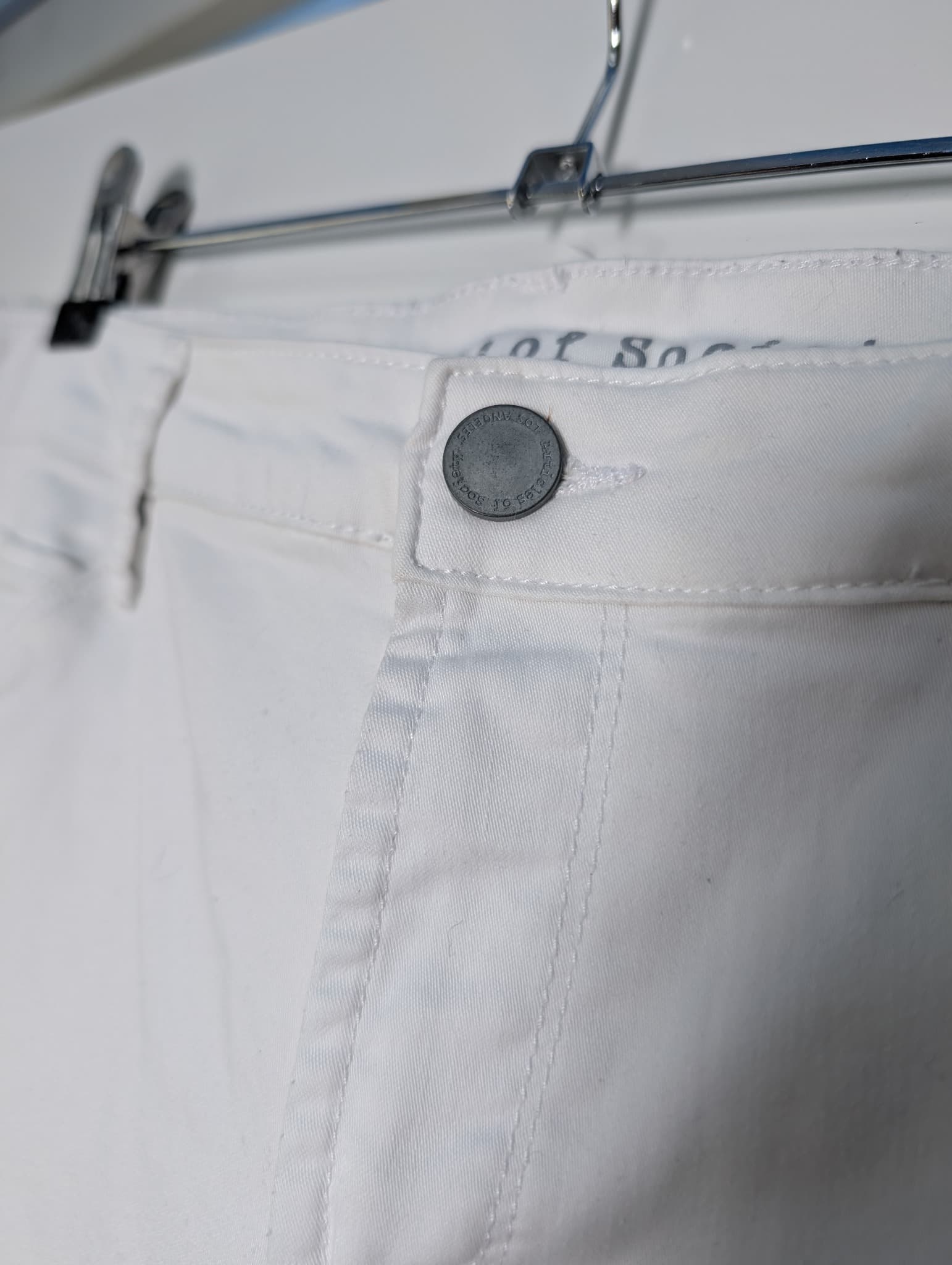 Articles of Society Skinny Jeans White with Black Side Stripe Size 31 — photo 4 of 11