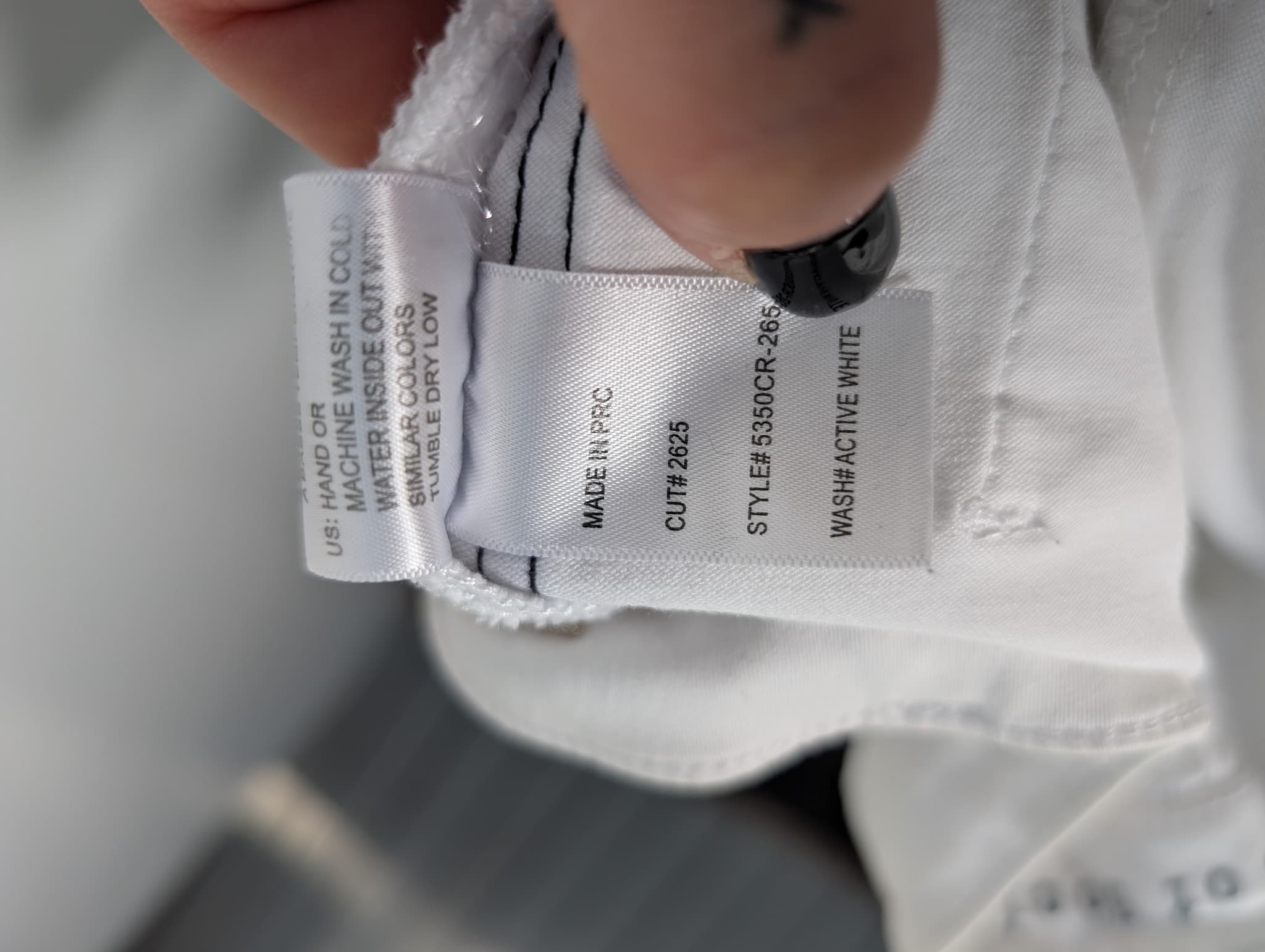 Articles of Society Skinny Jeans White with Black Side Stripe Size 31 — photo 11 of 11