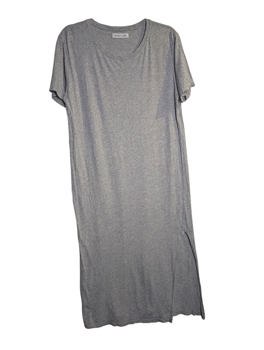 Assembly Label Cotton T-Shirt Dress Grey Women's Size 8 — photo 1 of 4