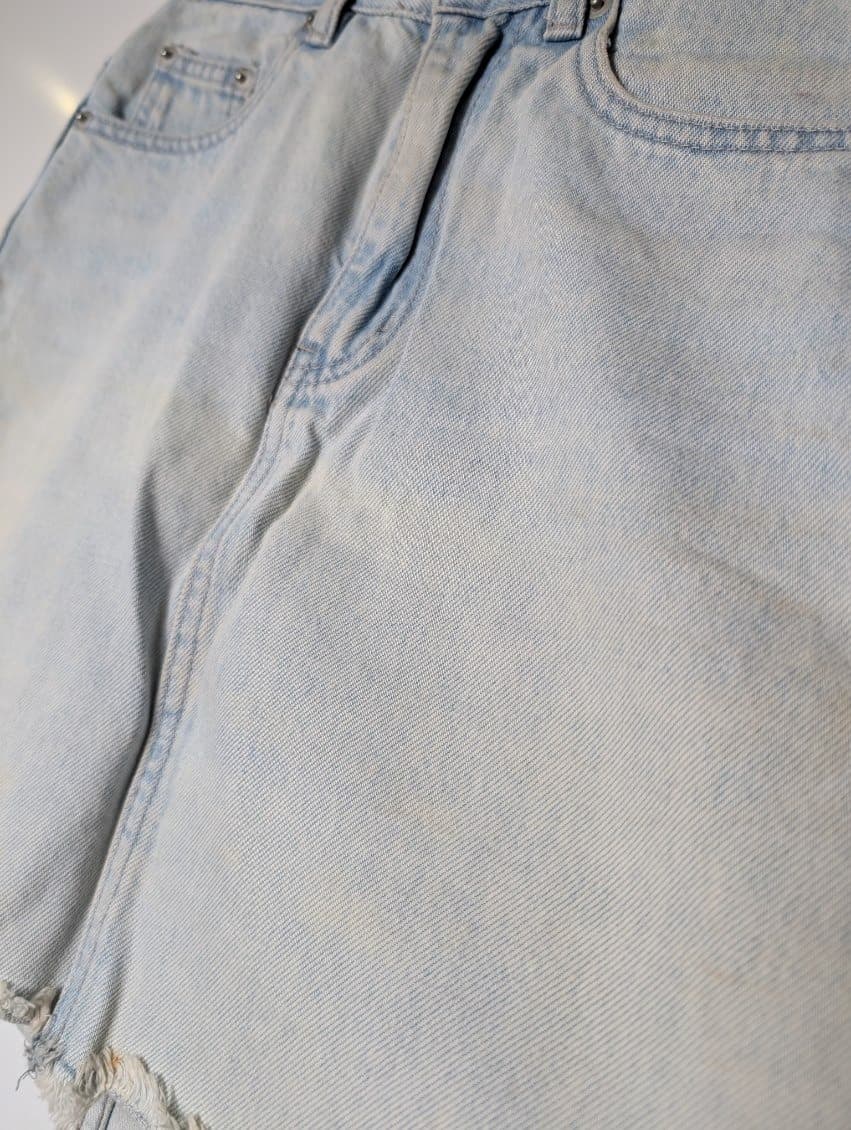 Assembly Label Denim Mini Skirt Light Wash — photo 3 of 3