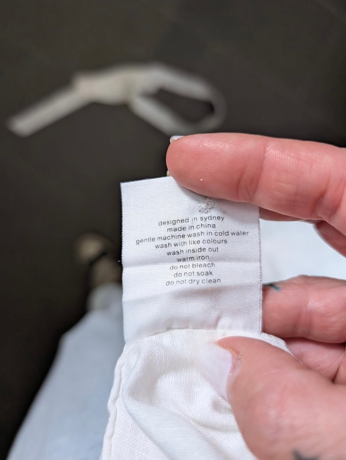 Assembly Label Linen Utility Jumpsuit - White Size 8 — photo 5 of 8