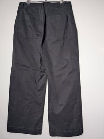 Assembly Label Wide-Leg Cropped Trousers Black Women's Size 12 — photo 6 of 6
