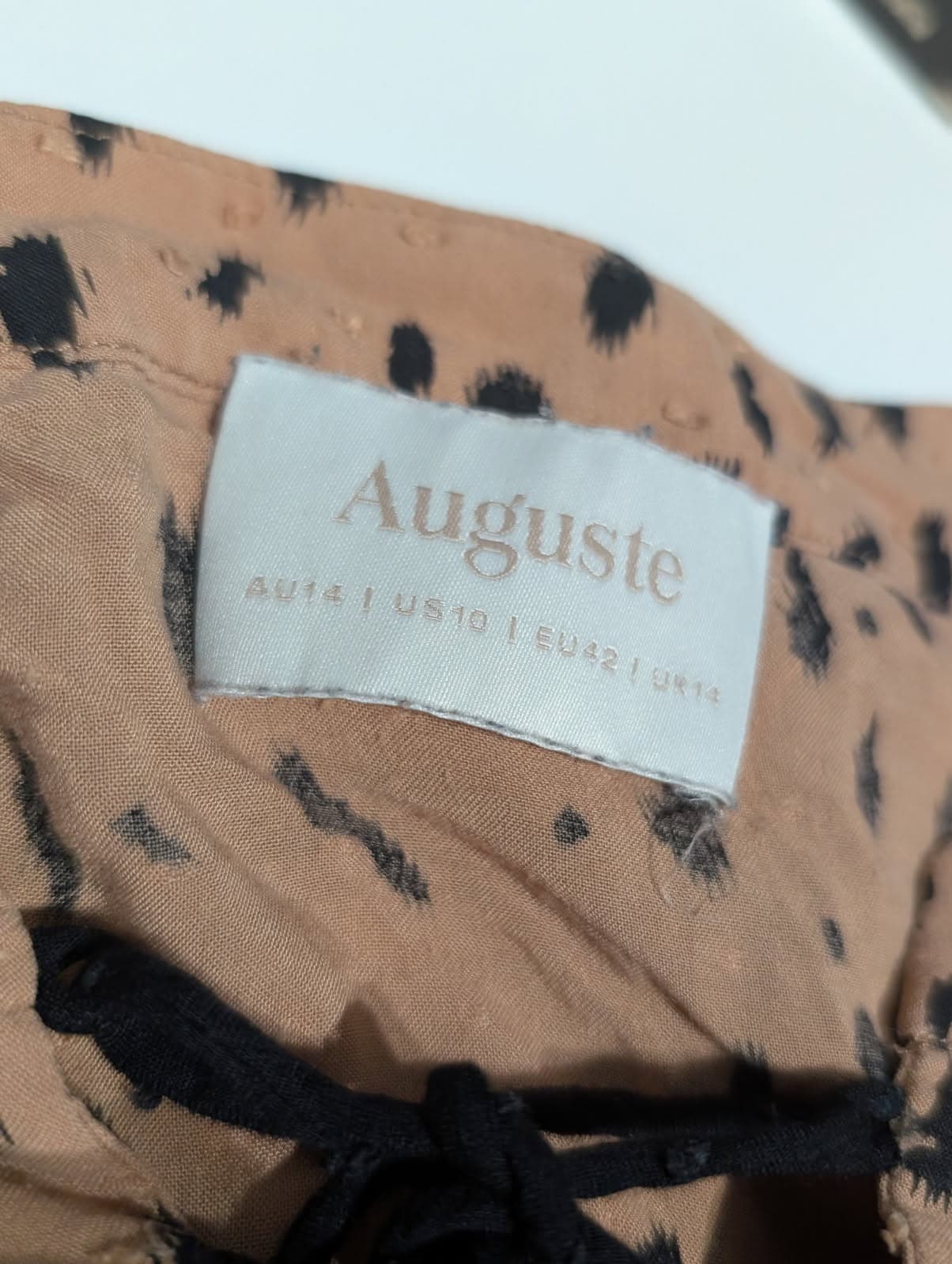 Auguste Animal Print Oversized Kimono-Style Blouse - Women's AU 14 — photo 4 of 9