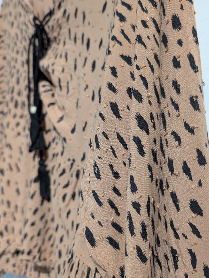 Auguste Animal Print Oversized Kimono-Style Blouse - Women's AU 14 — photo 6 of 9