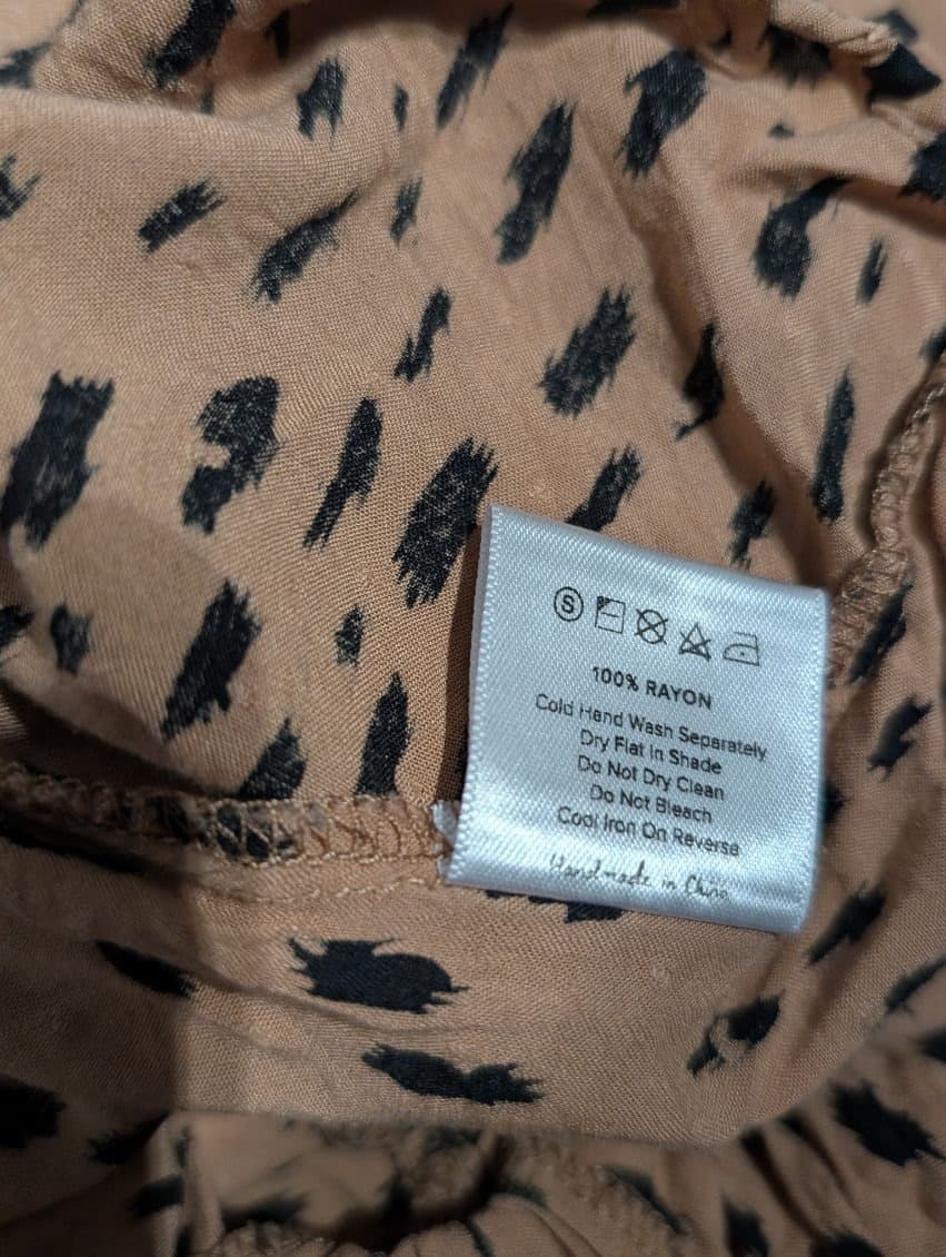 Auguste Animal Print Oversized Kimono-Style Blouse - Women's AU 14 — photo 7 of 9