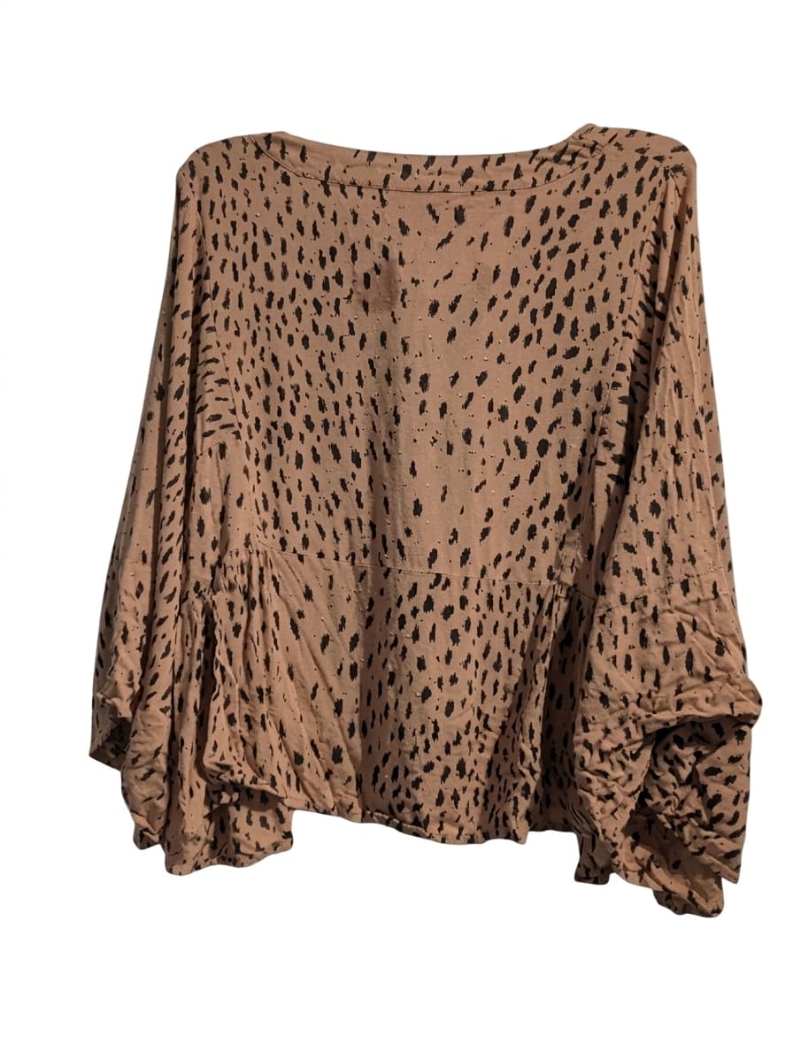 Auguste Animal Print Oversized Kimono-Style Blouse - Women's AU 14 — photo 1 of 9