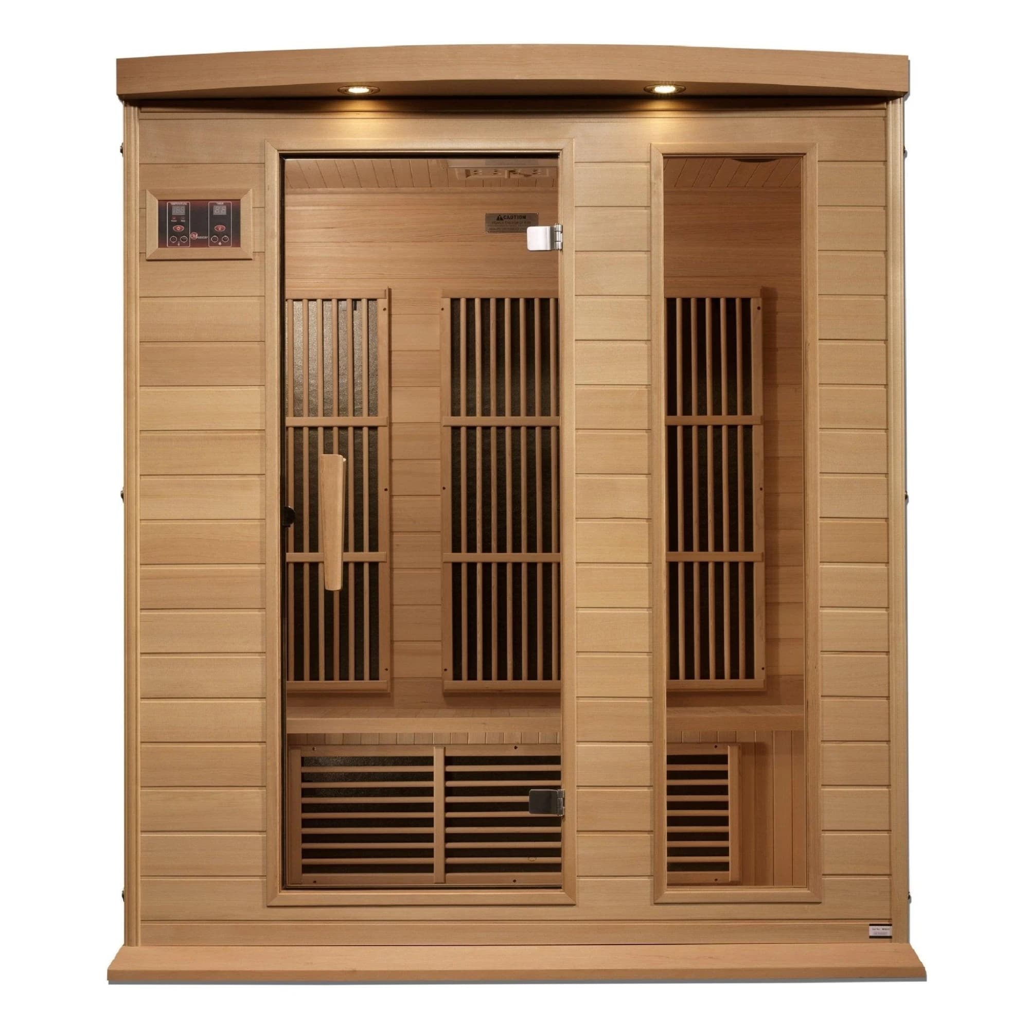 Barcelona 3-Person Far Infrared Sauna Natural Wood — photo 4 of 4