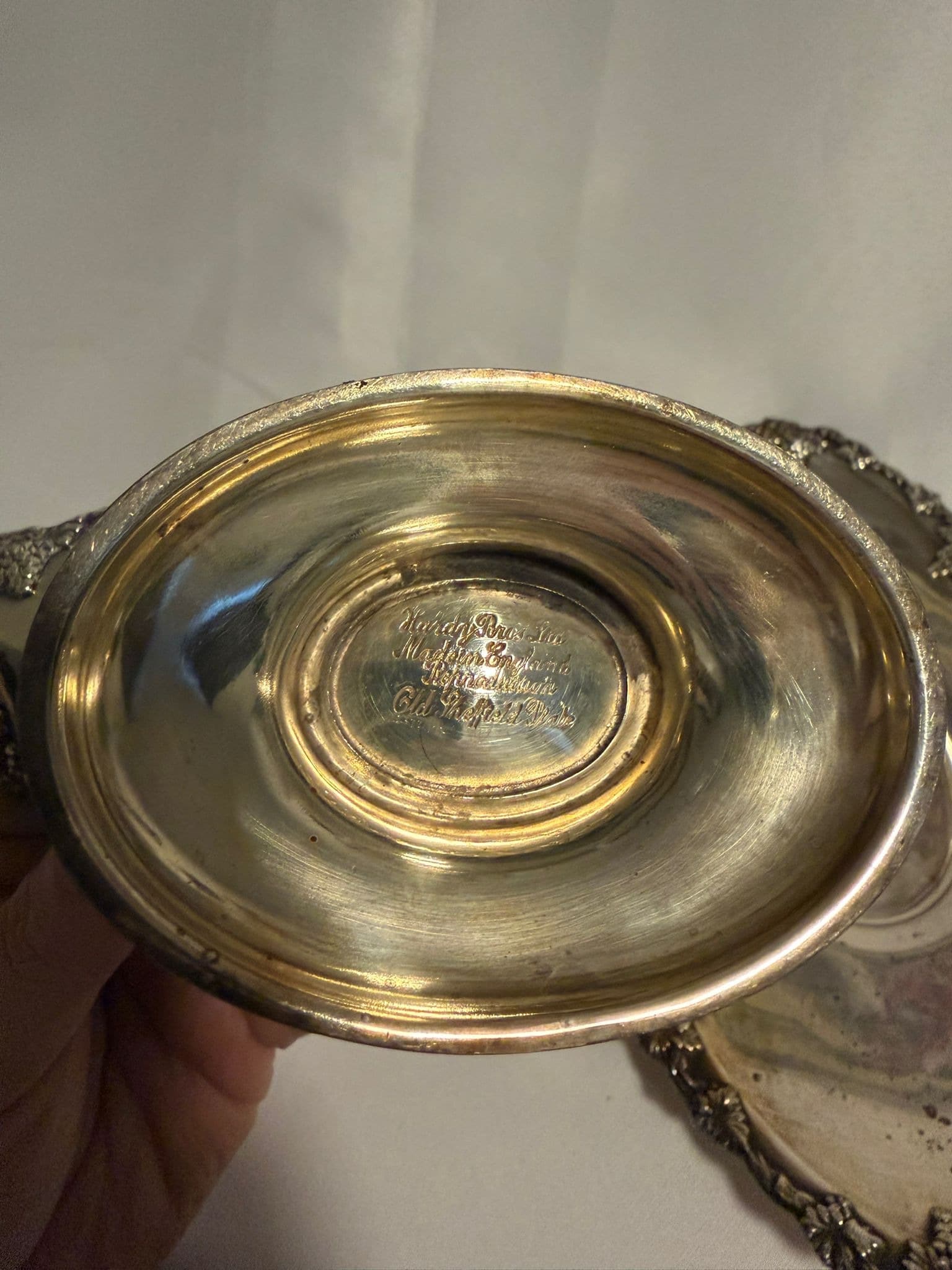 Barker Bros Silver Plated Gravy Boat With Attached Underplate — photo 6 of 8