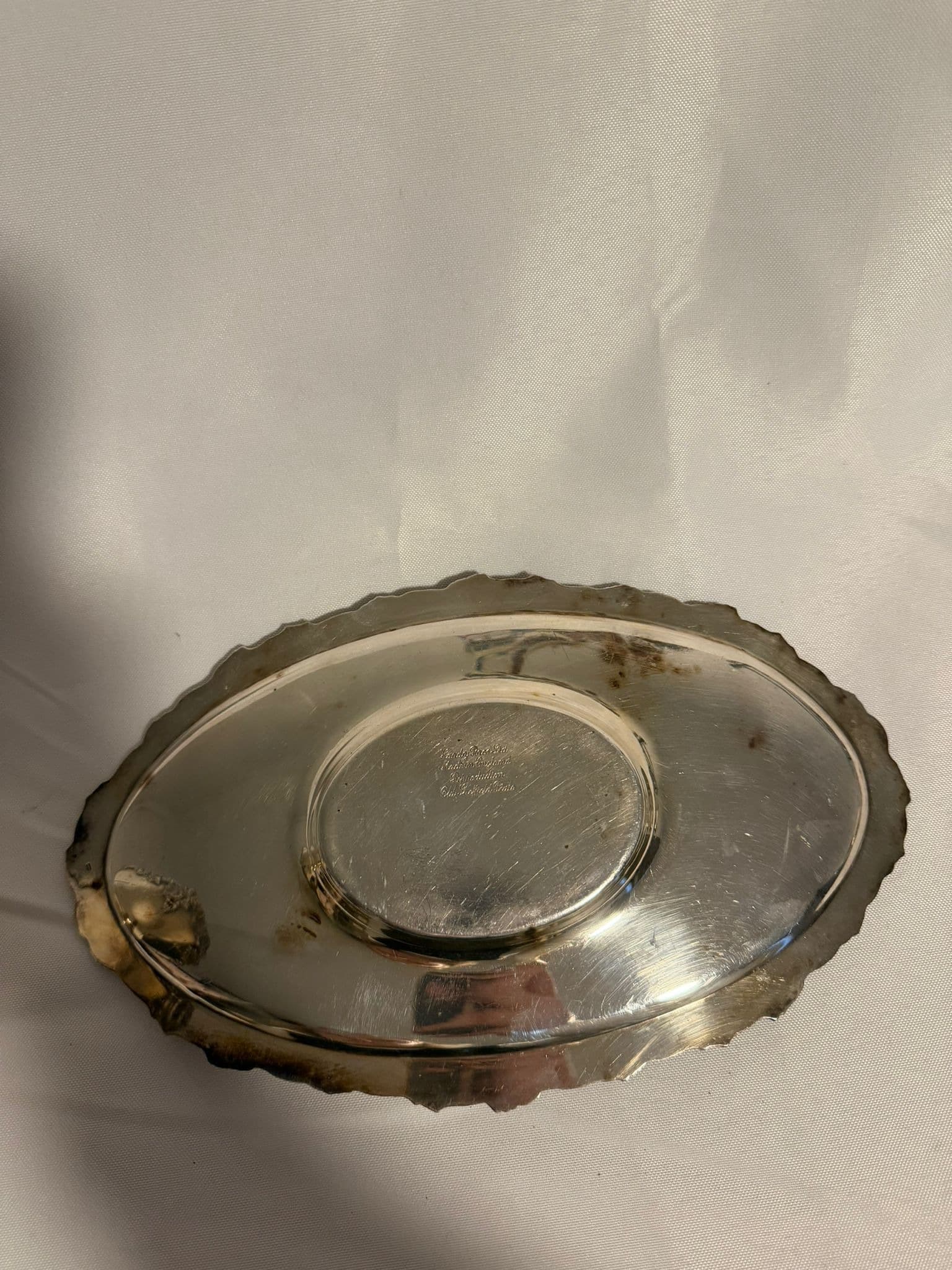 Barker Bros Silver Plated Gravy Boat With Attached Underplate — photo 7 of 8