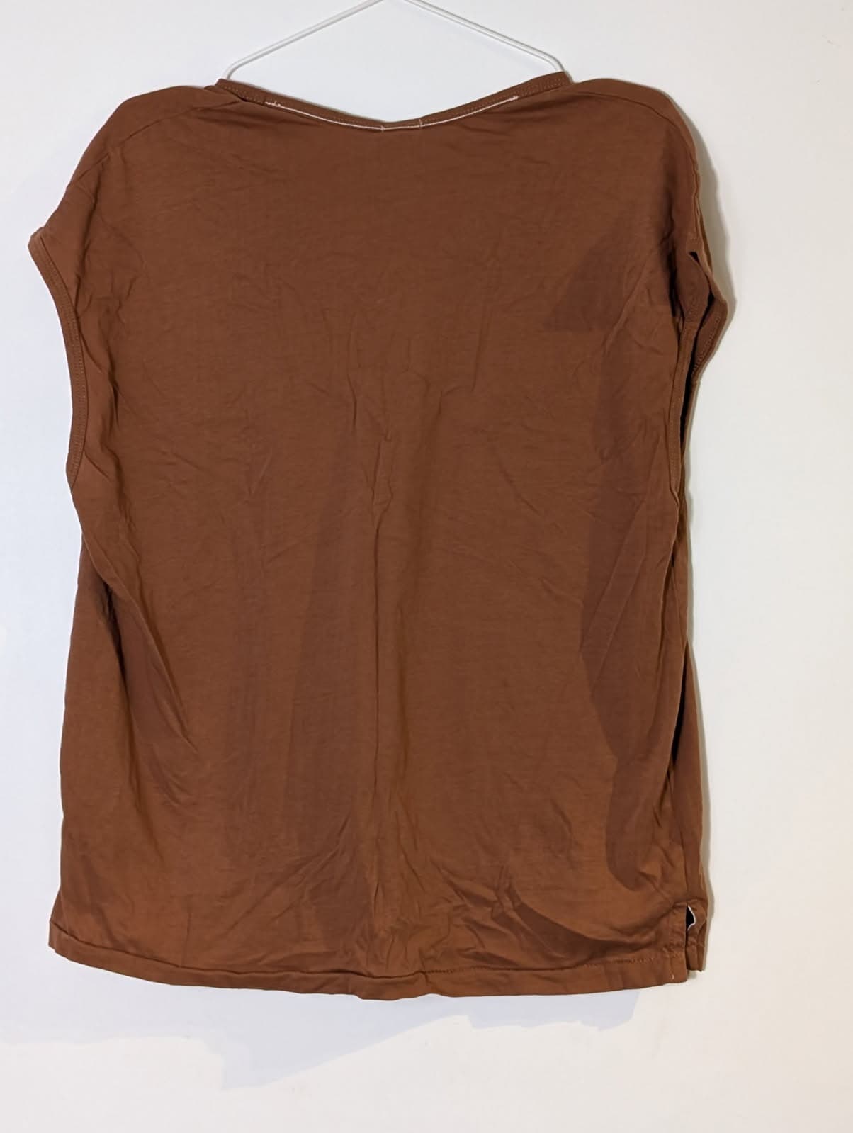 Baserange Omo Long Sleeve Tee - Organic Cotton Brown Size XS — photo 4 of 8