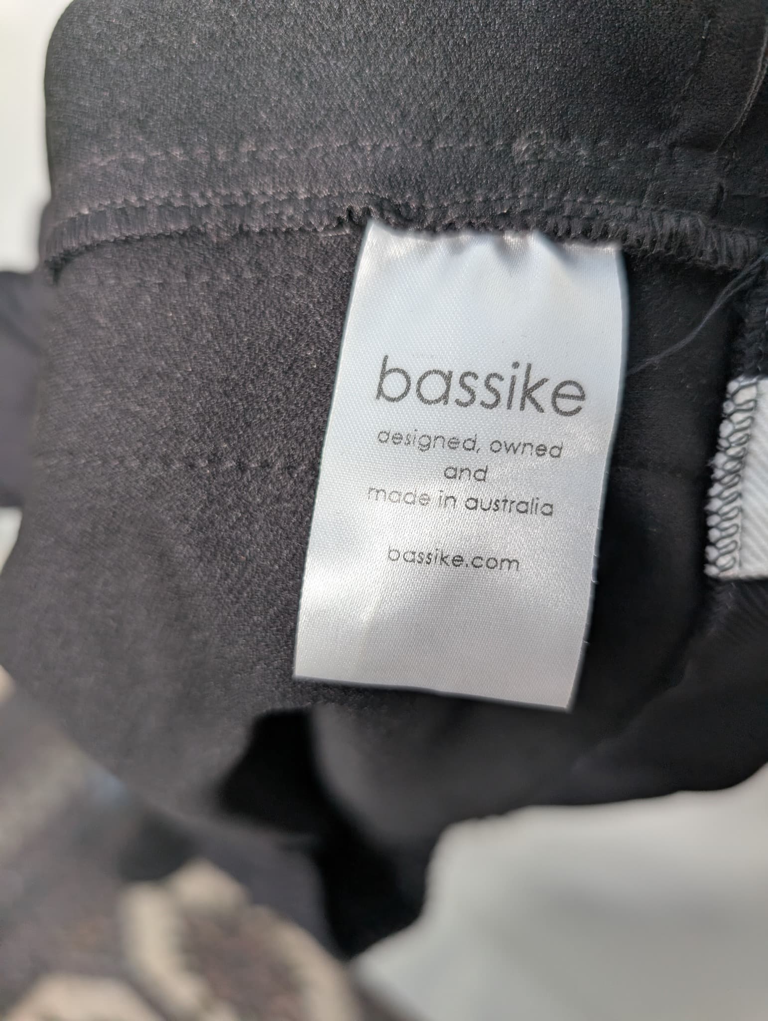 Bassike Athletic Shorts Black With Side Stripe Size 2 — photo 7 of 8