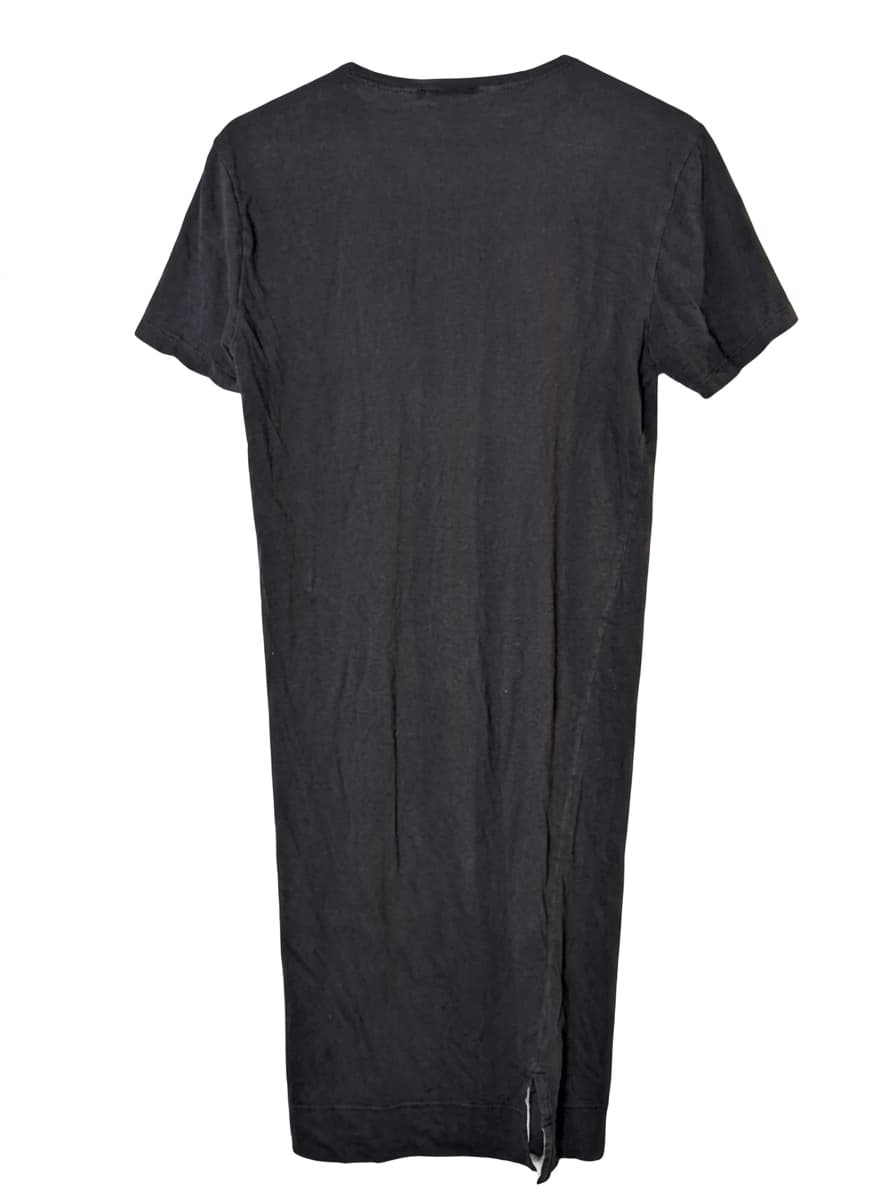 Bassike Black Organic Cotton T-Shirt Dress - Size XS — photo 1 of 8