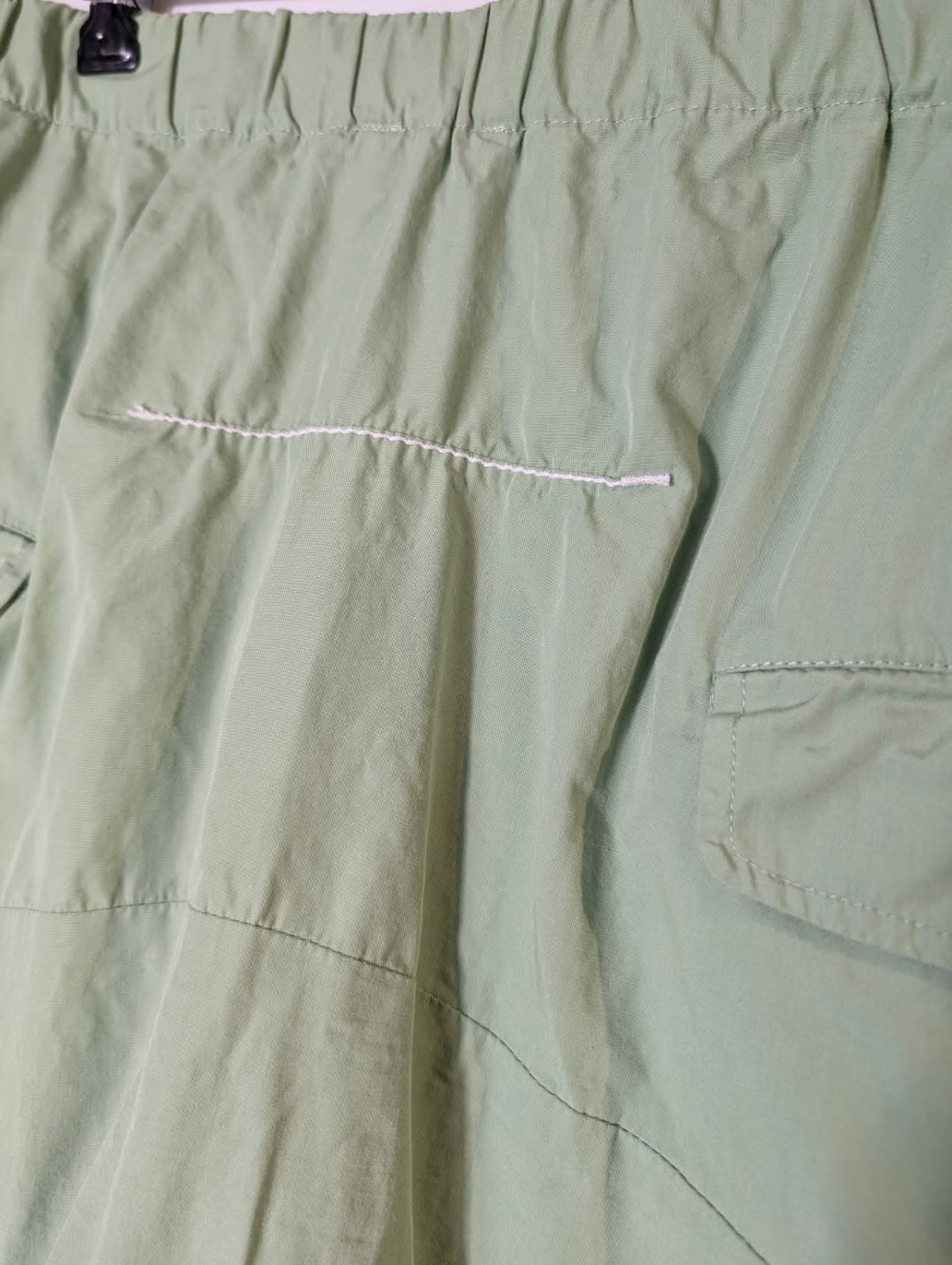 Bassike Sage Green Lightweight Casual Pants - Size 1 — photo 5 of 7