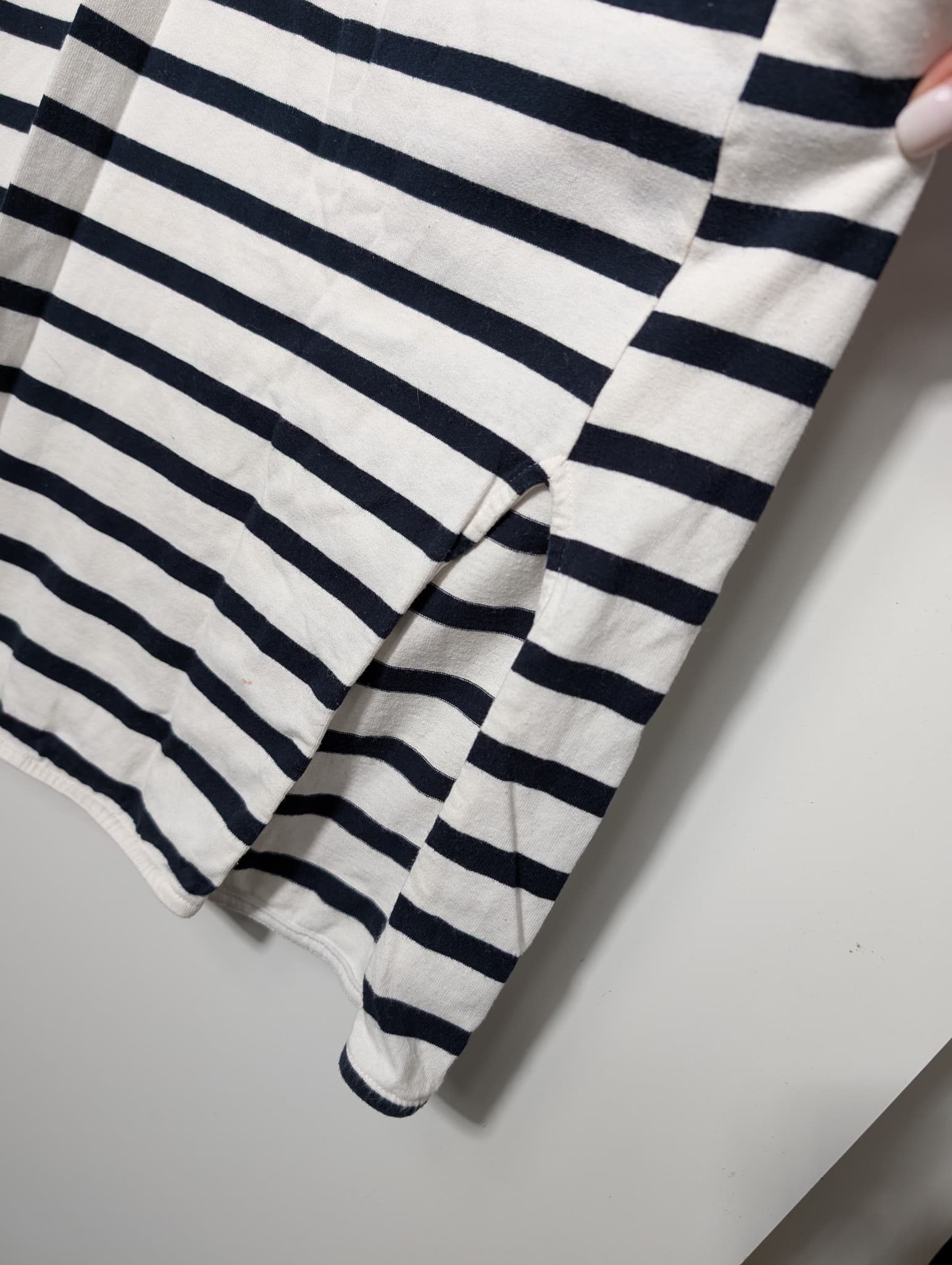 Bassike Women's Long Sleeve Striped Midi Dress Size XS — photo 3 of 8
