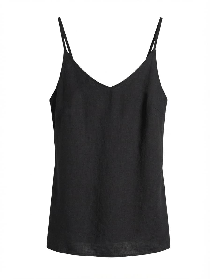 Billabong Linen Blend Cami Tank Top Olive Green Size 10 — photo 1 of 11