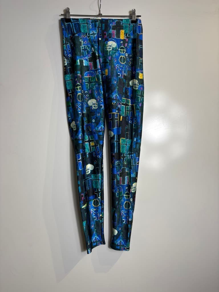 Black Milk Clothing Skull and Crosses Leggings Size S — photo 3 of 5
