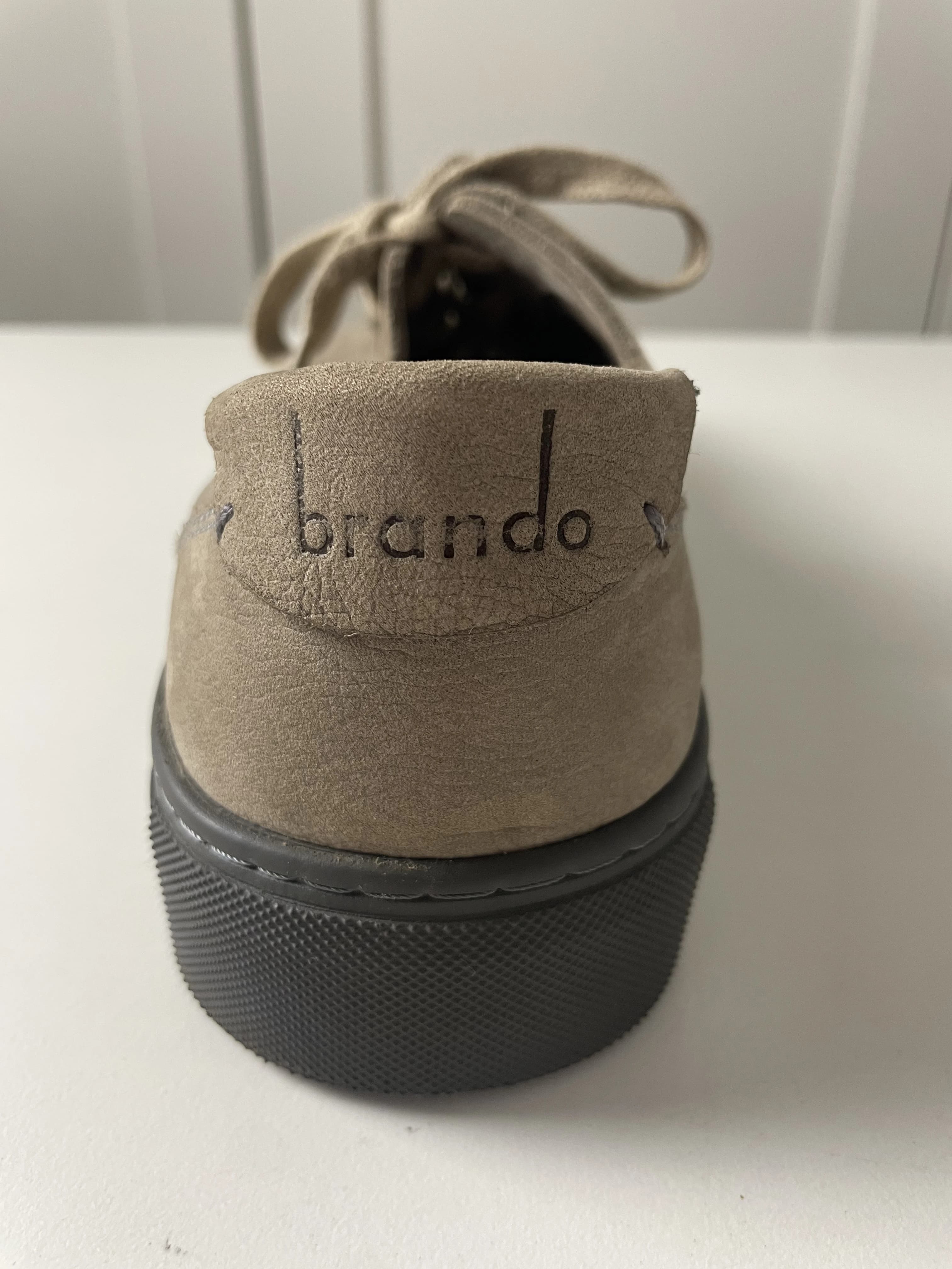 Brando Beige Suede Sneakers — photo 4 of 14