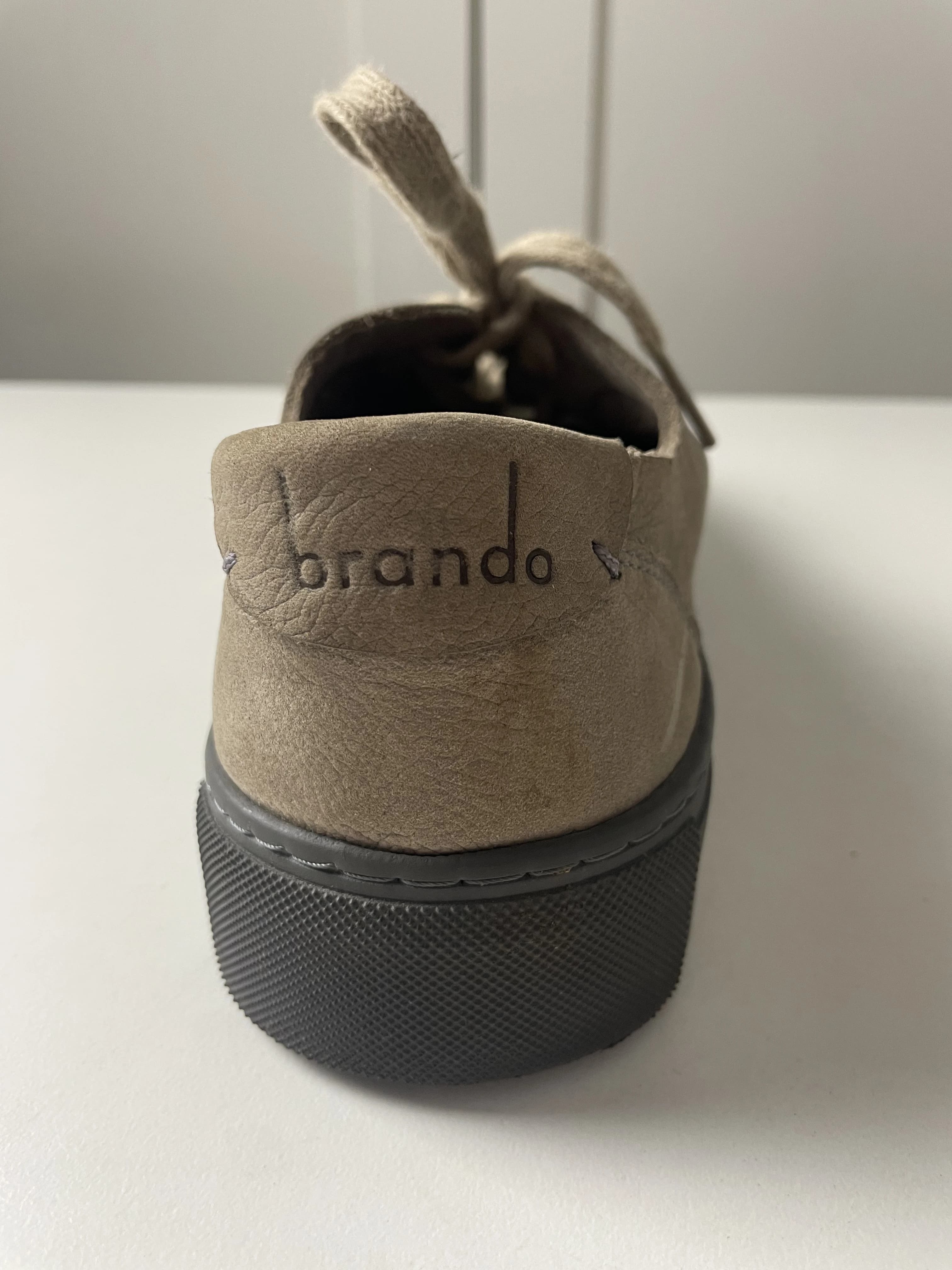 Brando Beige Suede Sneakers — photo 6 of 14