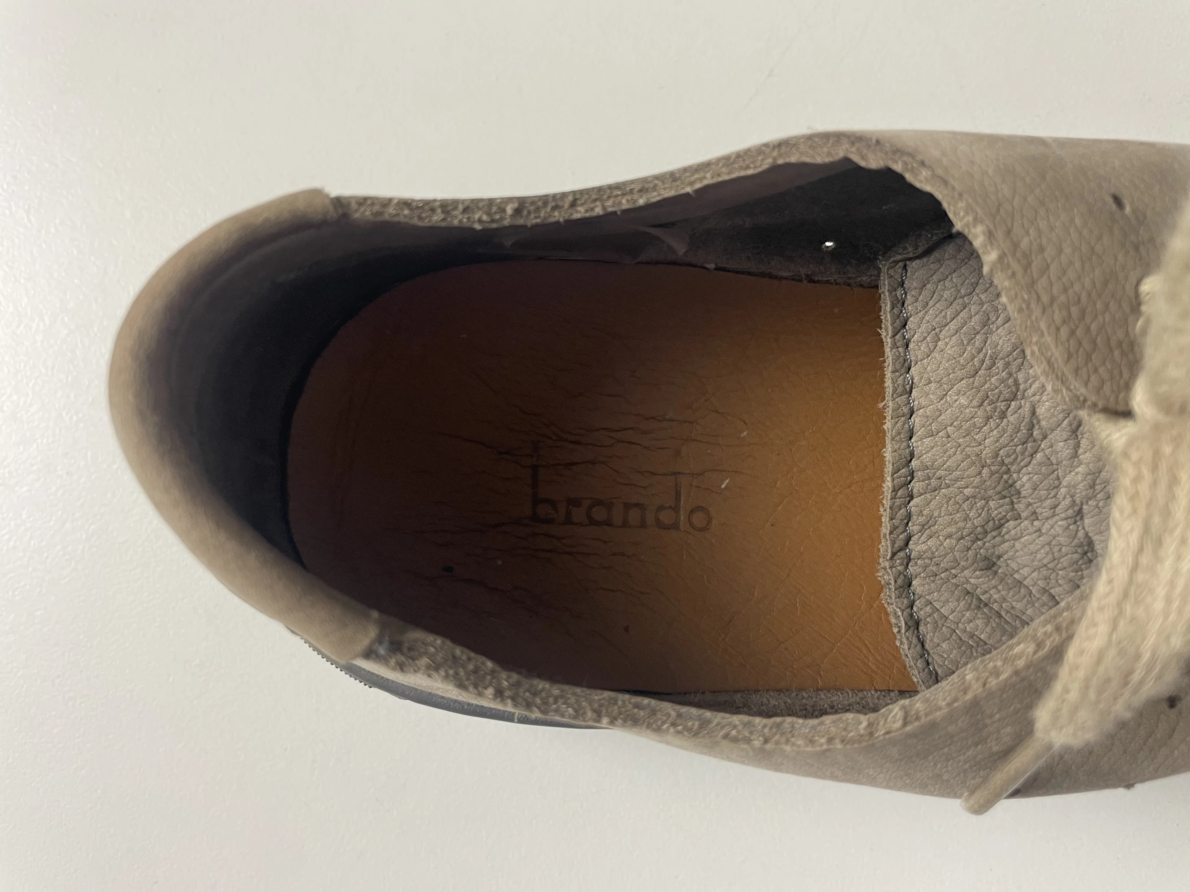 Brando Beige Suede Sneakers — photo 7 of 14