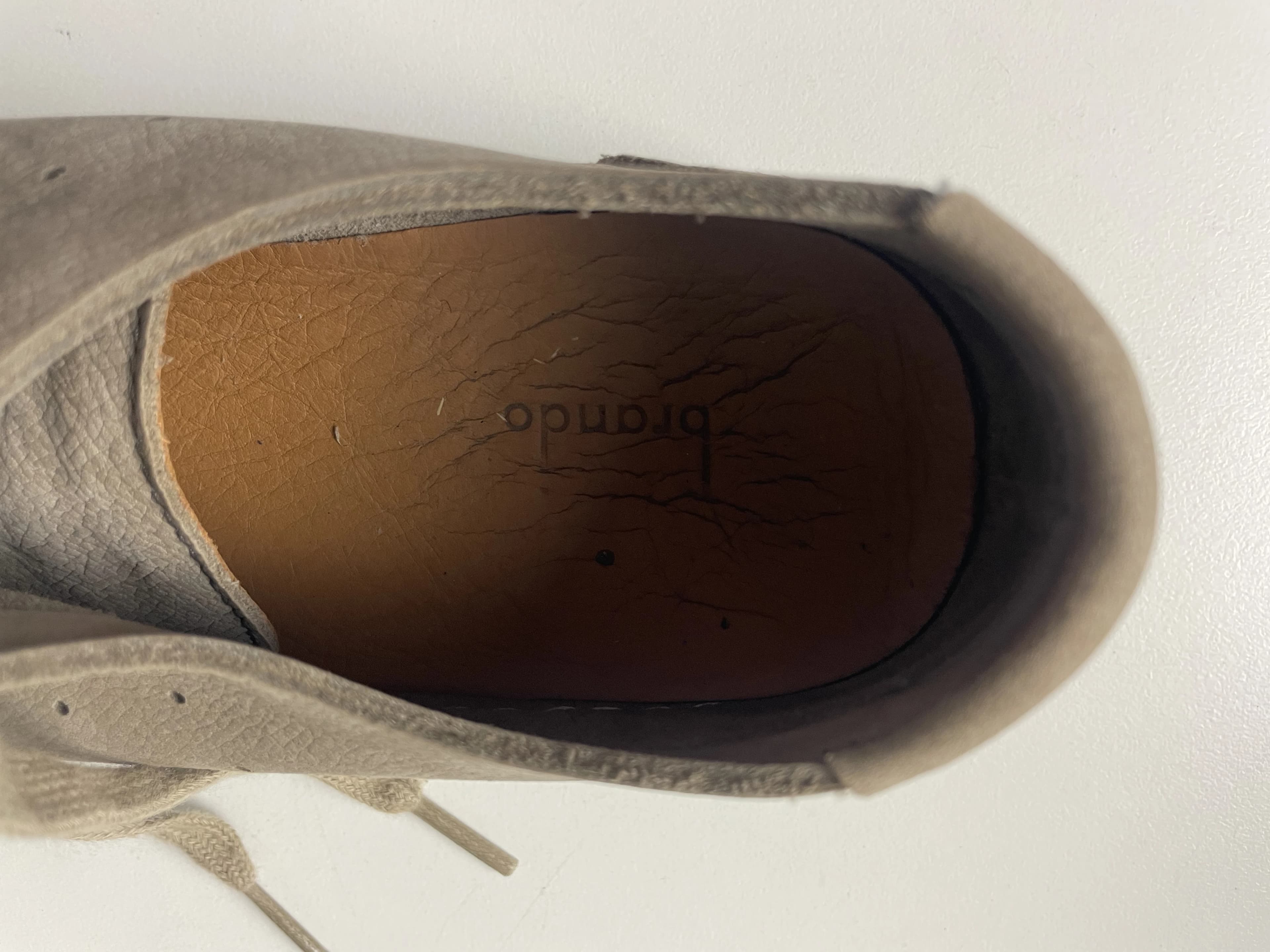 Brando Beige Suede Sneakers — photo 9 of 14