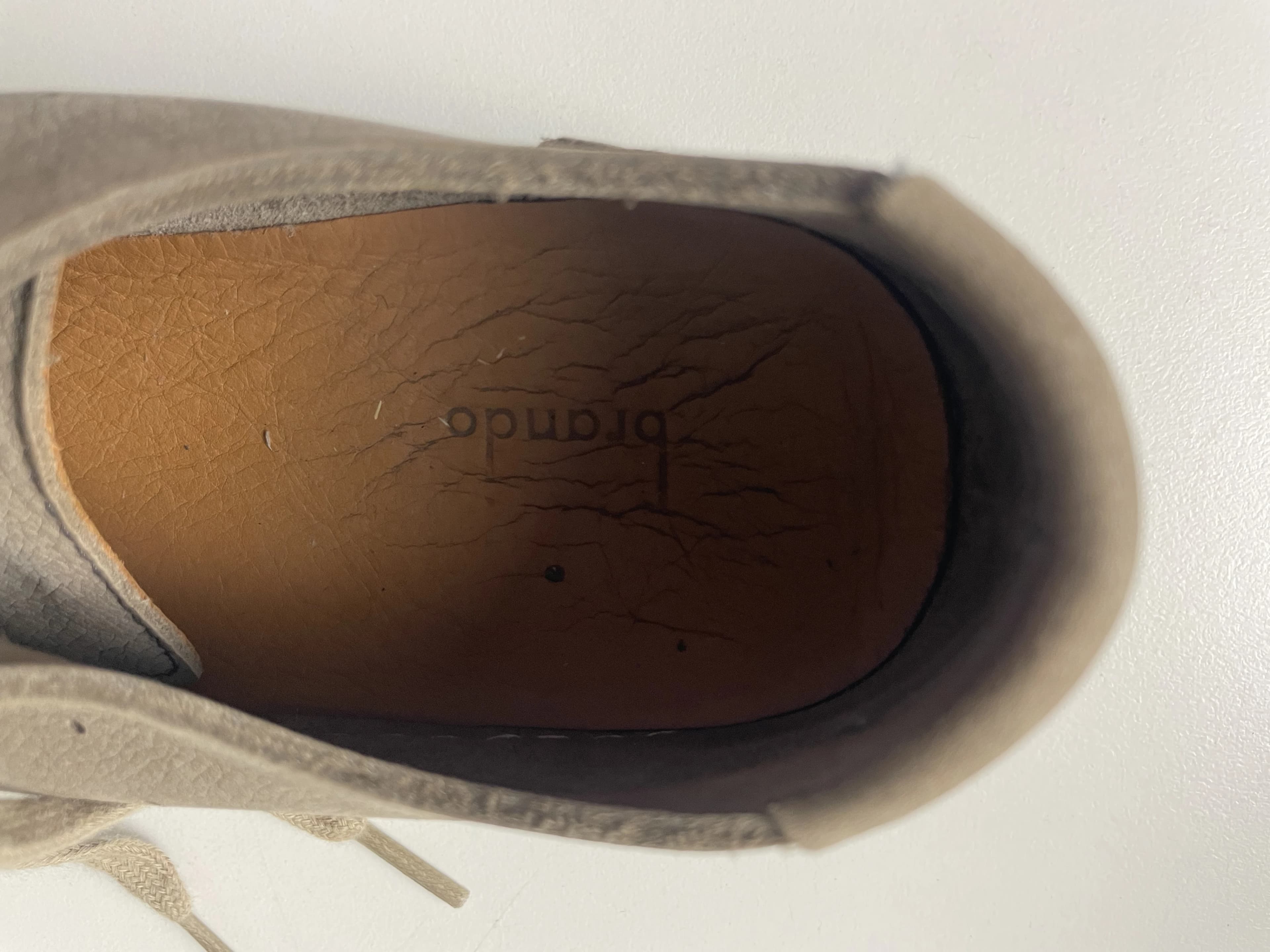 Brando Beige Suede Sneakers — photo 13 of 14