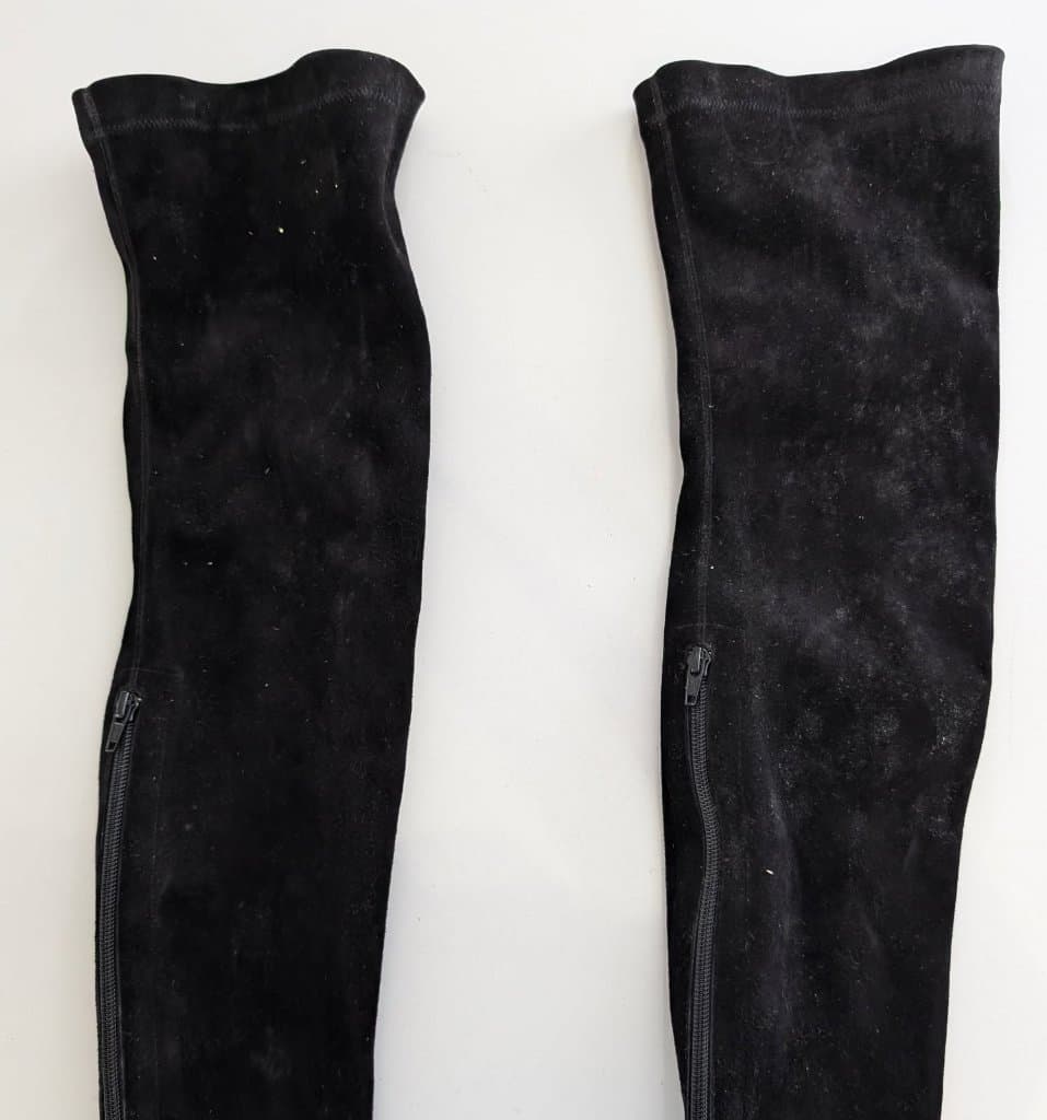 Brian Atwood Black Suede Over-the-Knee Boots - Size EU 39 — photo 2 of 6