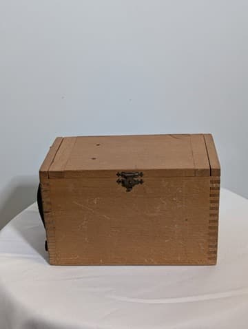 Britex Minor Microscope Wooden Storage Case Vintage — photo 4 of 4