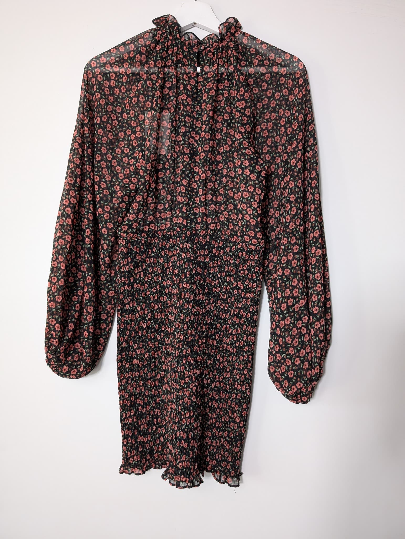 C/MEO Collective Floral Smocked Mini Dress Size XS — photo 5 of 10