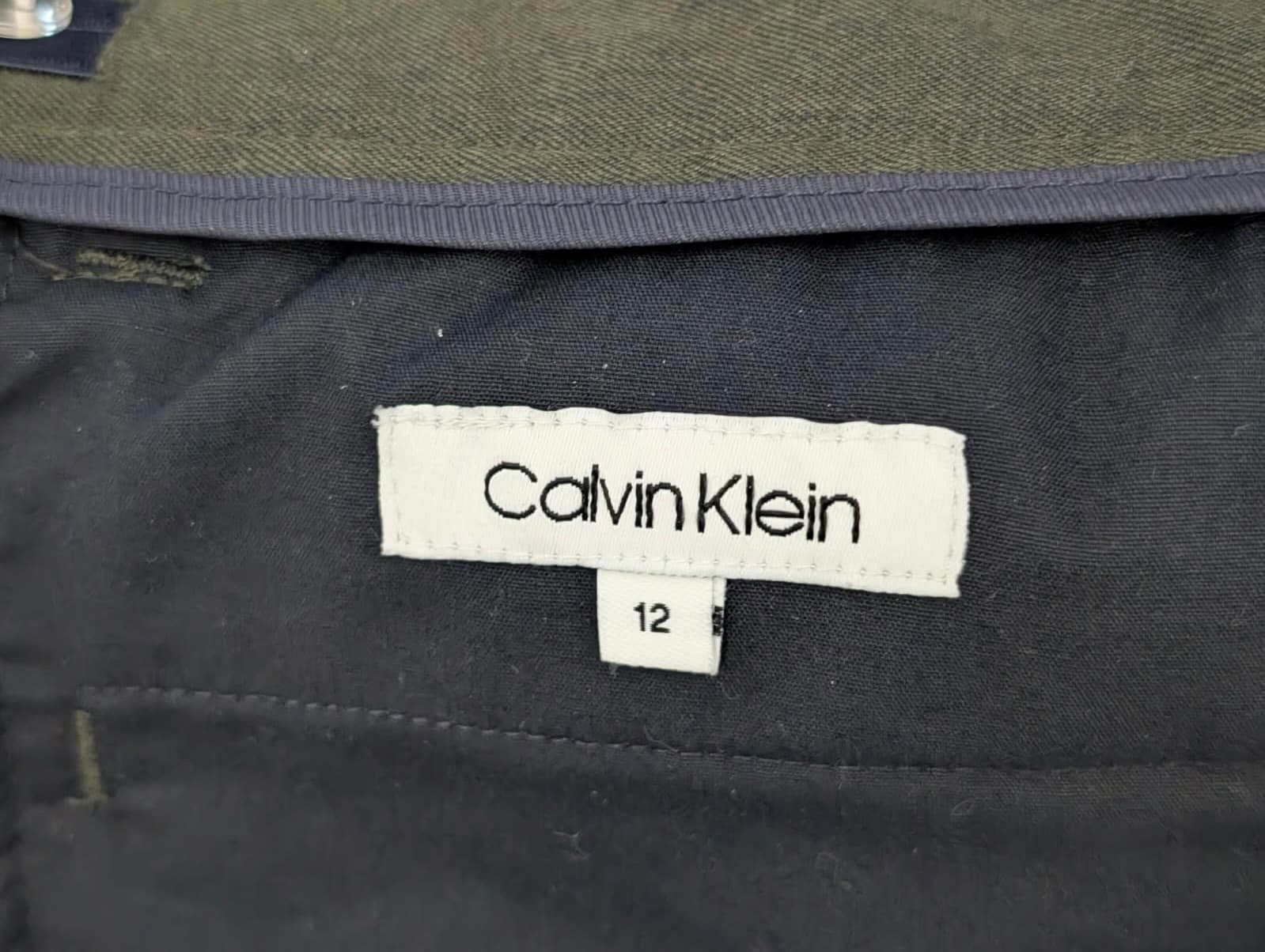 Calvin Klein Boys Dress Trousers Olive Size 12 — photo 4 of 8