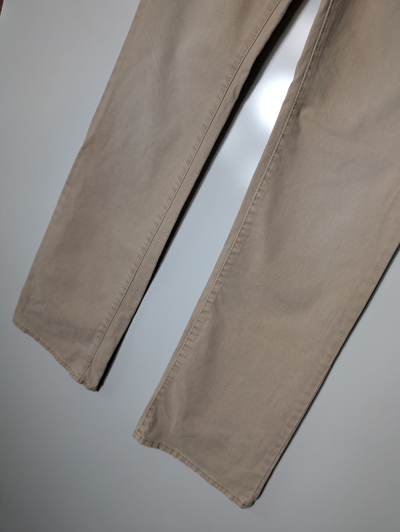 Calvin Klein Jeans Corduroy Pants Tan Rhinestone Detail — photo 3 of 10