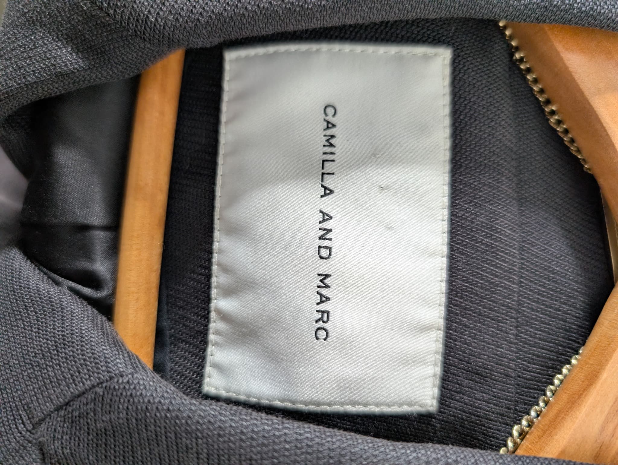 Camilla and Marc Marguerite Double Breasted Blazer Black AU 10 — photo 3 of 15