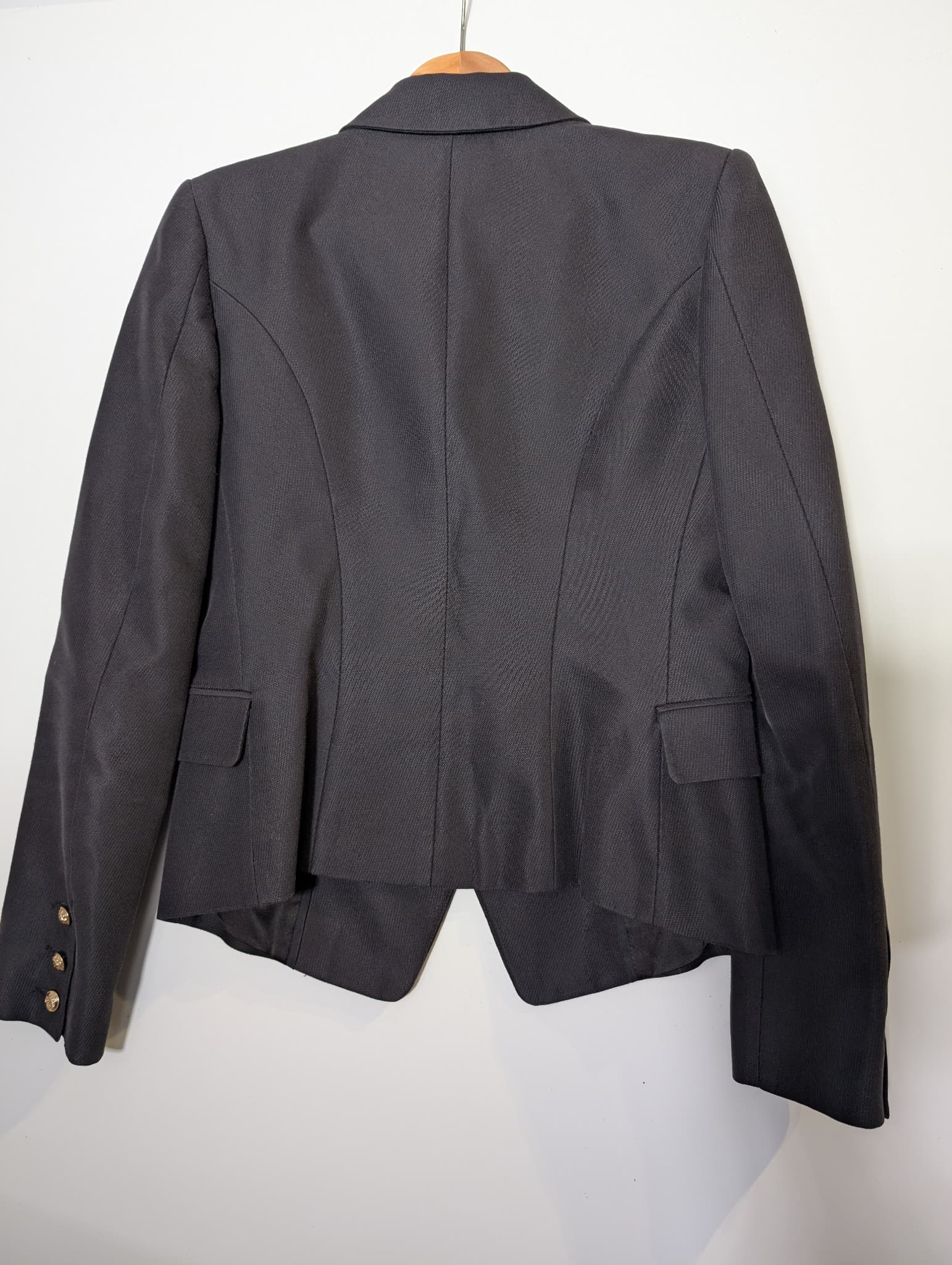 Camilla and Marc Marguerite Double Breasted Blazer Black AU 10 — photo 5 of 15