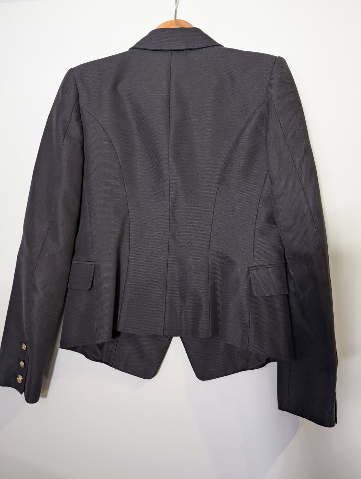 Camilla and Marc Marguerite Double Breasted Blazer - Black Size 10 — photo 2 of 7