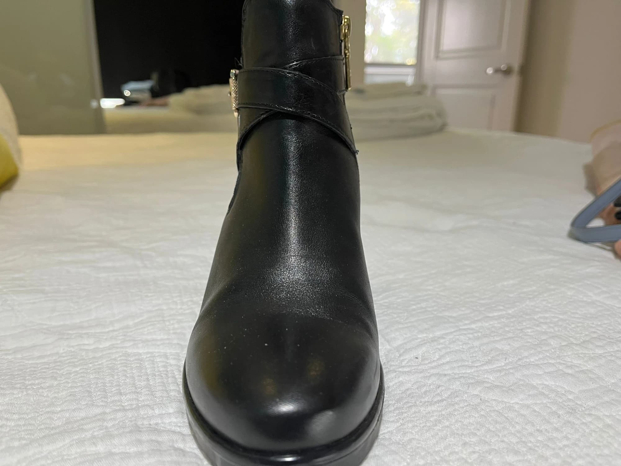 Carvela Black Leather Block Heel Ankle Boots EU 40 — photo 4 of 5