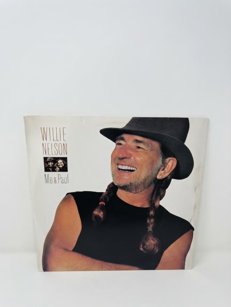 CBS Willie Nelson Me & Paul Vinyl LP Record 1985 — photo 1 of 5