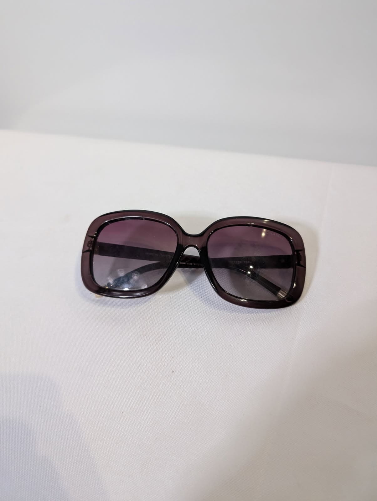 Chanel 54024 C65 Sunglasses Quilted Frame Dark Purple 57-19-138 — photo 5 of 6
