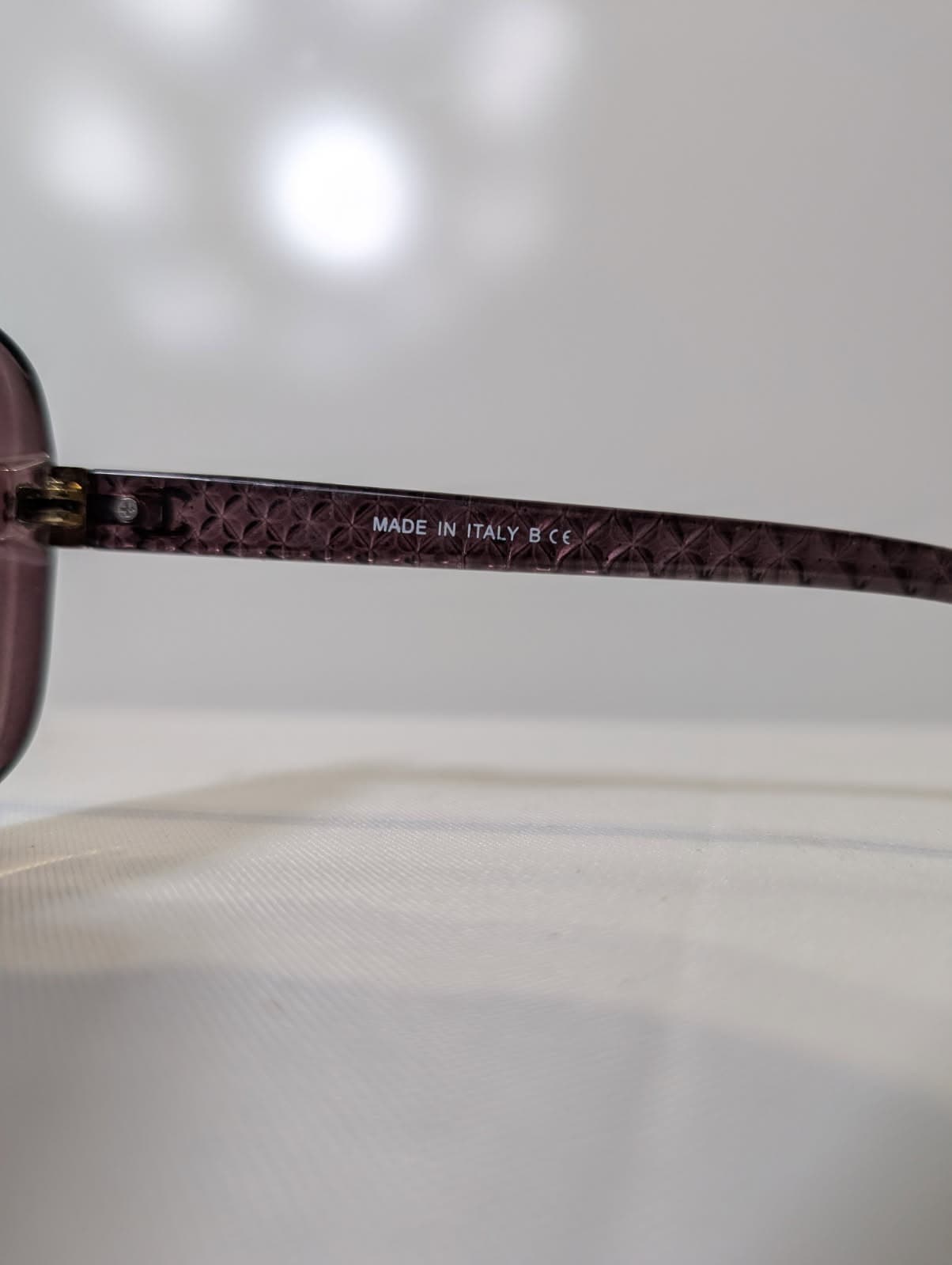 Chanel 54024 C65 Sunglasses Quilted Frame Dark Purple 57-19-138 — photo 6 of 6