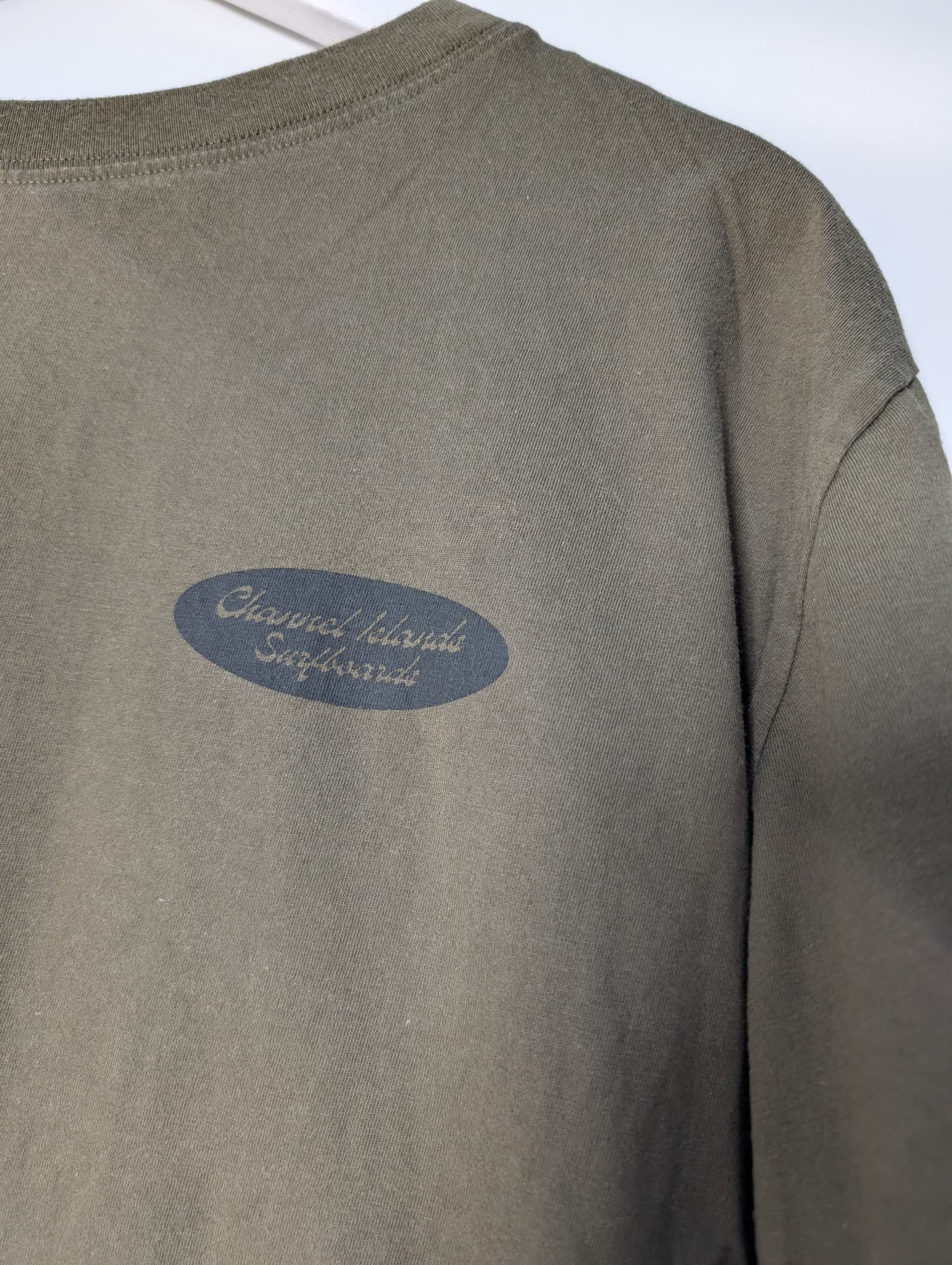 Channel Islands Surfboards Graphic T-Shirt Olive Green Men's Large — photo 2 of 6