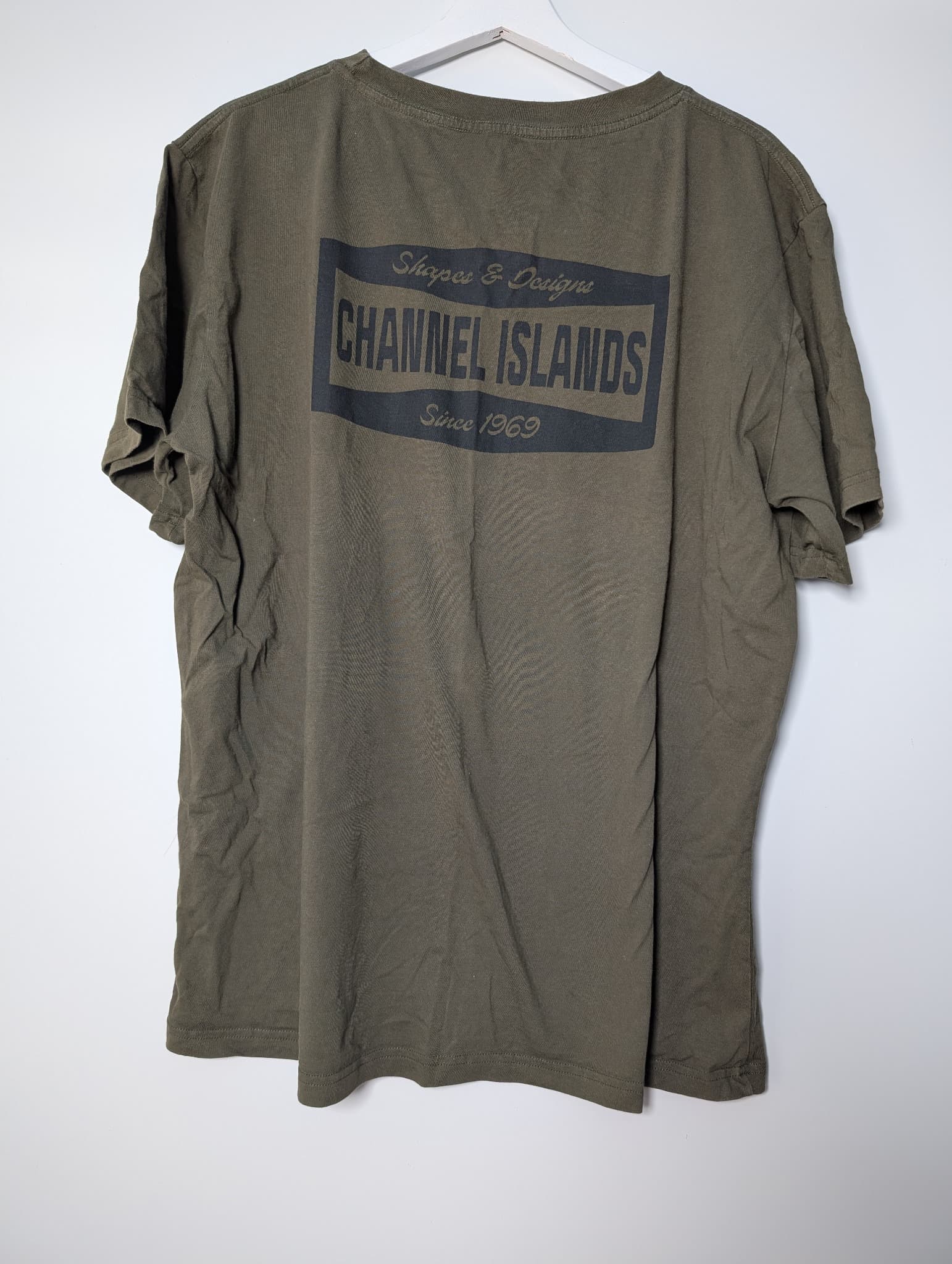 Channel Islands Surfboards Graphic T-Shirt Olive Green Men's Large — photo 3 of 6